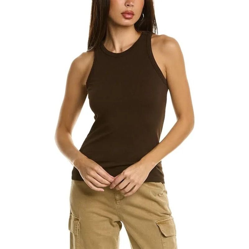 COTTONCITIZEN New Cotton Citizen Tokyo Tank - Brown - XS - $113 Size XS / US 0-2 / IT 36-38 - 1 Thumbnail