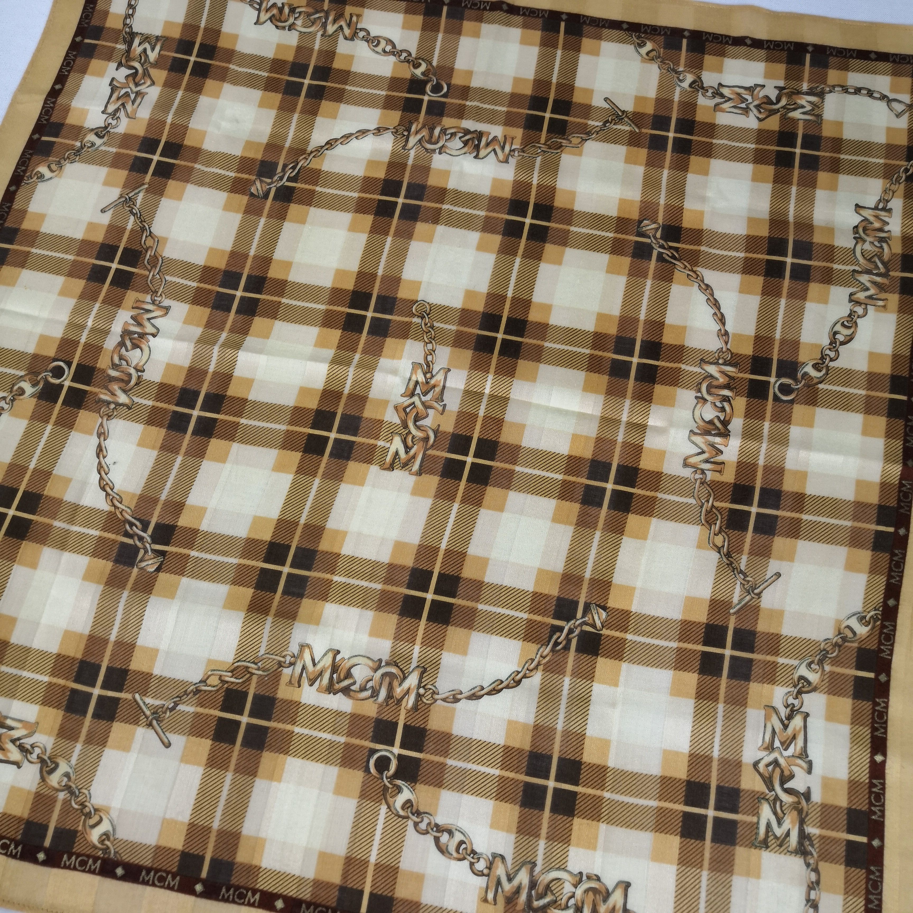 MCM Vintage MCM Handkerchief Neckerchief Bandana Size ONE SIZE - 4 Thumbnail
