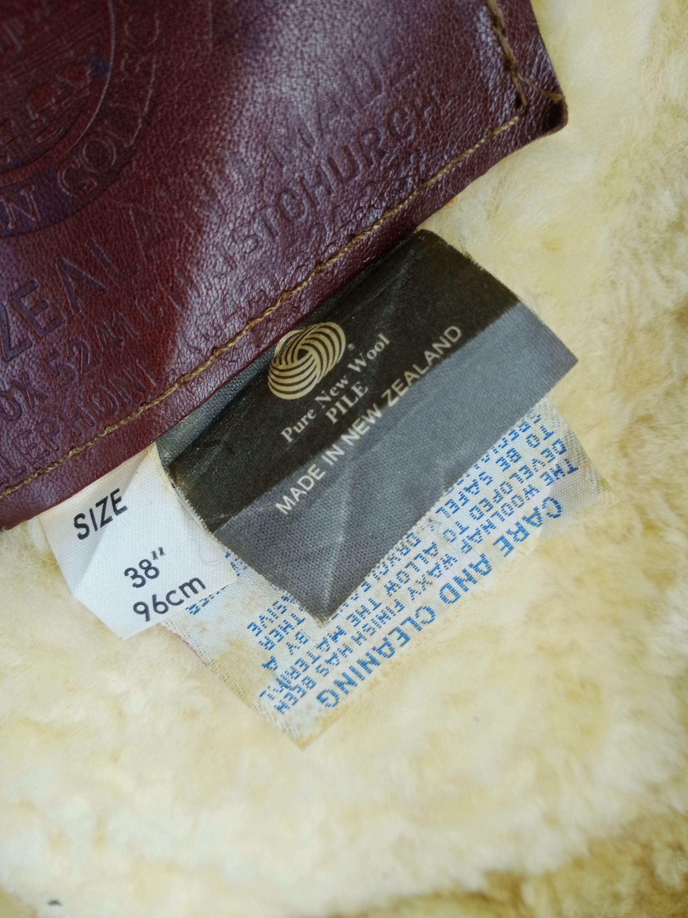 Canterbury of New Zealand Rare Vintage B-3 Canterbury Sheepskin Leather Fur Jacket Size US M / EU 48-50 / 2 - 12 Thumbnail