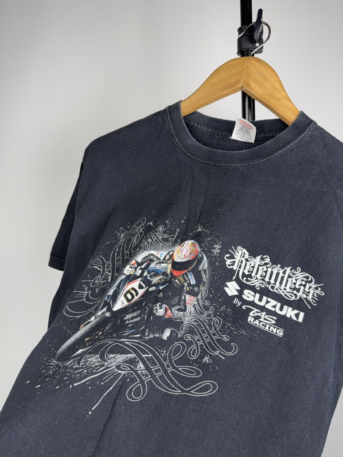 Vintage Vintage 00s Suzuki GSX TAS Racing Tee Team Donald Australia Size US L / EU 52-54 / 3 - 8 Thumbnail