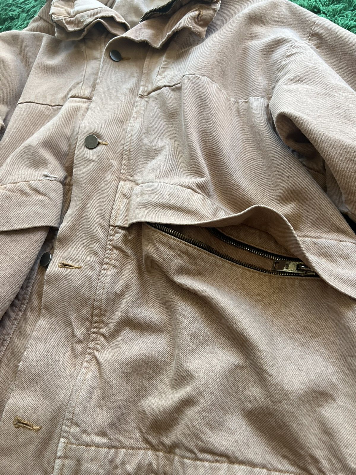 424 424 Fairfax denim parka Size US XL / EU 56 / 4 - 3 Thumbnail