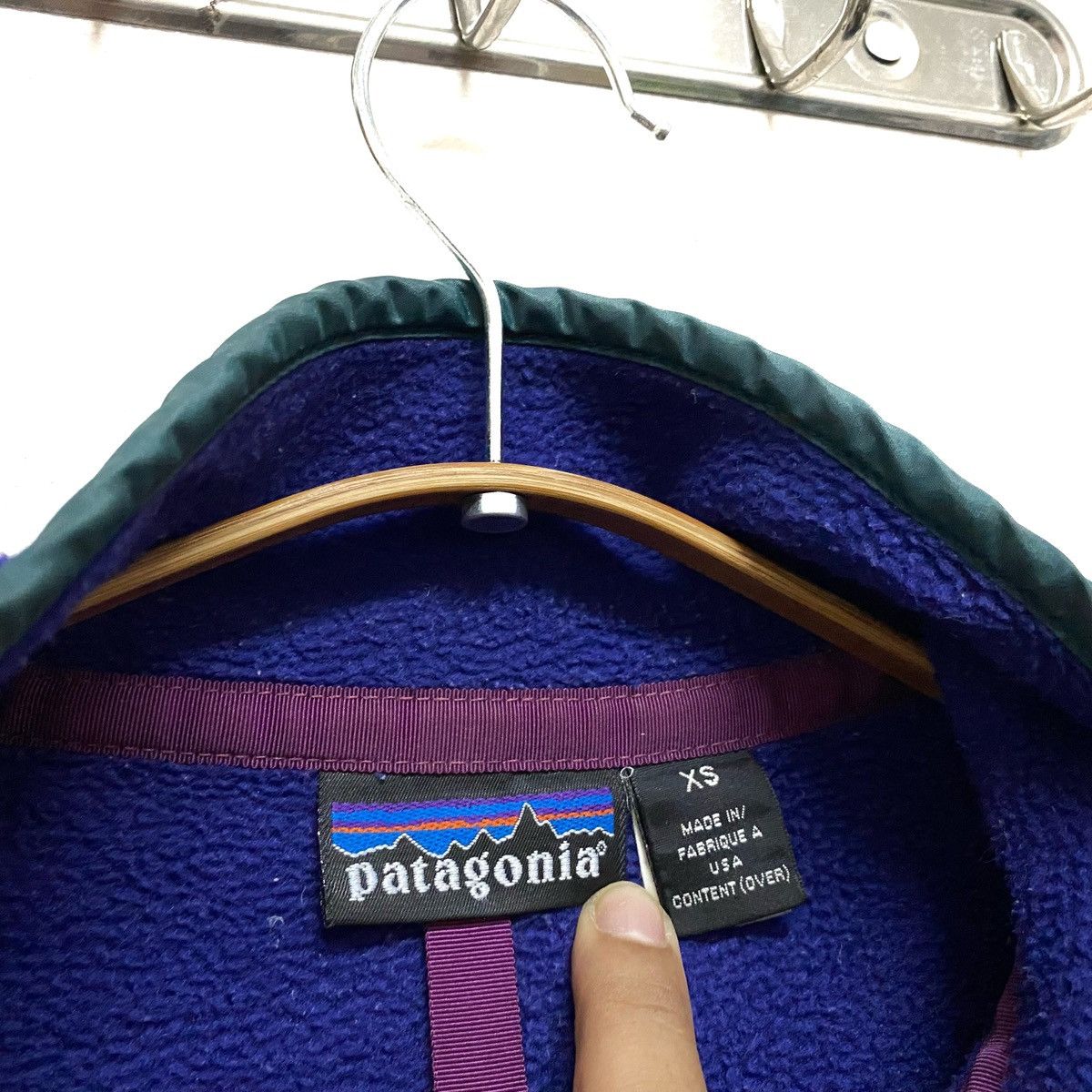 Patagonia Vintage PATAGONIA Synchilla Retro Snap Button Jacket Size US XS / EU 42 / 0 - 3 Thumbnail