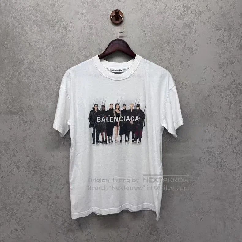 Balenciaga Balenciaga White Band Short Sleeve Tee. Size US XS / EU 42 / 0 - 1 Thumbnail