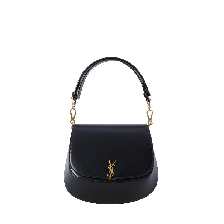Saint Laurent Paris SAINT LAURENT Voltaire Mini Black Leather Top Handle Bag New Size ONE SIZE - 1 Thumbnail
