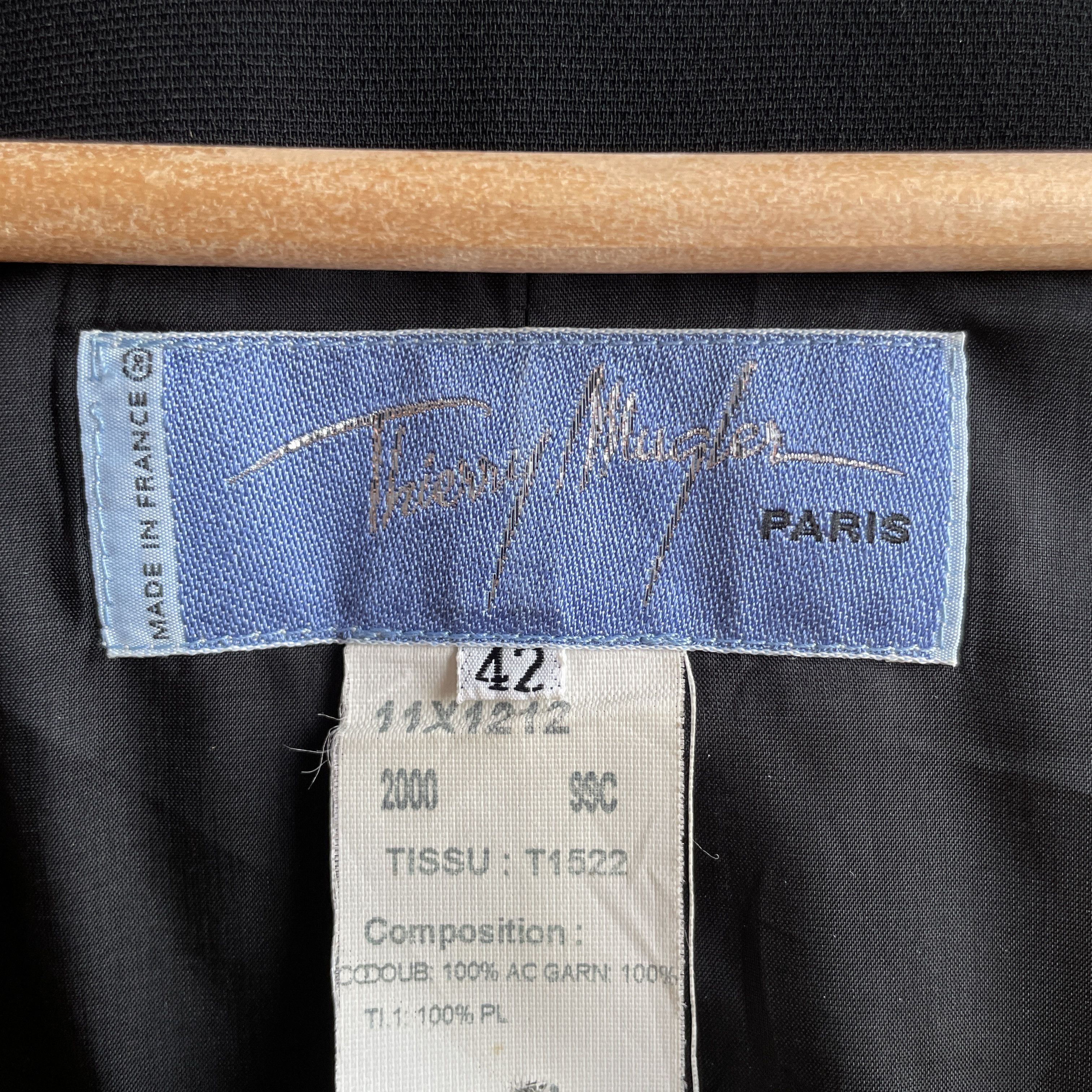 Thierry Mugler Thierry Mugler Vintage 90's Sculptural Blazer Size FR 42 Size M / US 6-8 / IT 42-44 - 14 Thumbnail