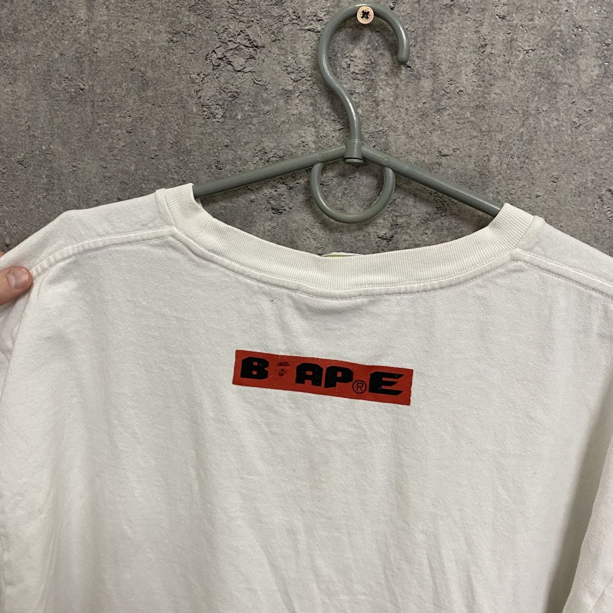Bape A Bathing Ape Bape T Shirt Big Logo Tee Y2K Size US XL / EU 56 / 4 - 9 Thumbnail
