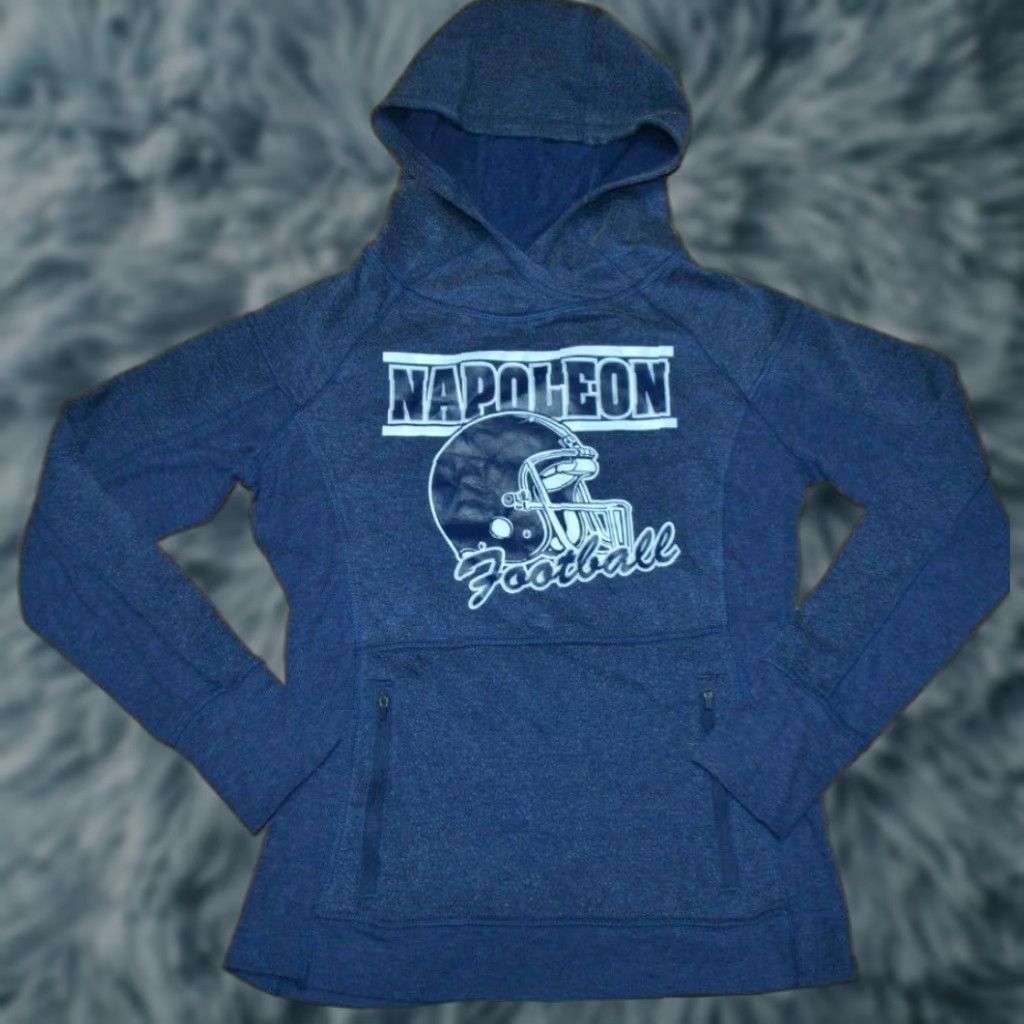 Vintage VINTAGE Womens Napoleon OH HS Wildcats Football Pullolver Hoodie Sweatshirt Small Soft Size S / US 4 / IT 40 - 1 Thumbnail