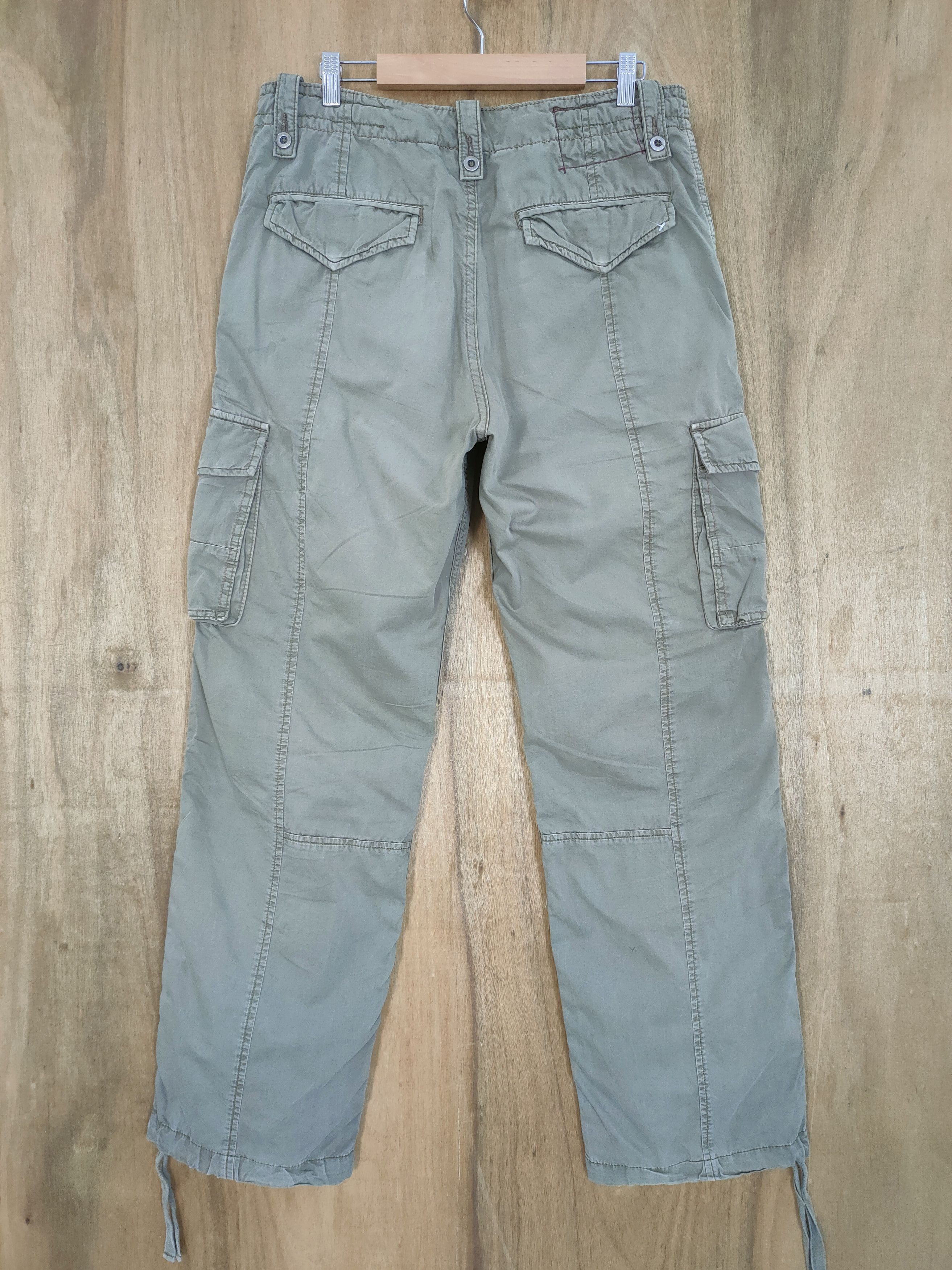 Japanese Brand Z BRAND SURPLUS MULTIPOCKET BONDAGE CARGO PANTS Size US 32 / EU 48 - 7 Thumbnail
