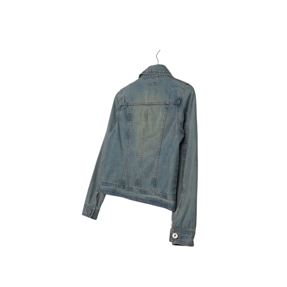 Hysteric Glamour 📌Vintage Cropped Biker Denim Jacket Mamaikuko de Paris Size US M / EU 48-50 / 2 - 10 Thumbnail