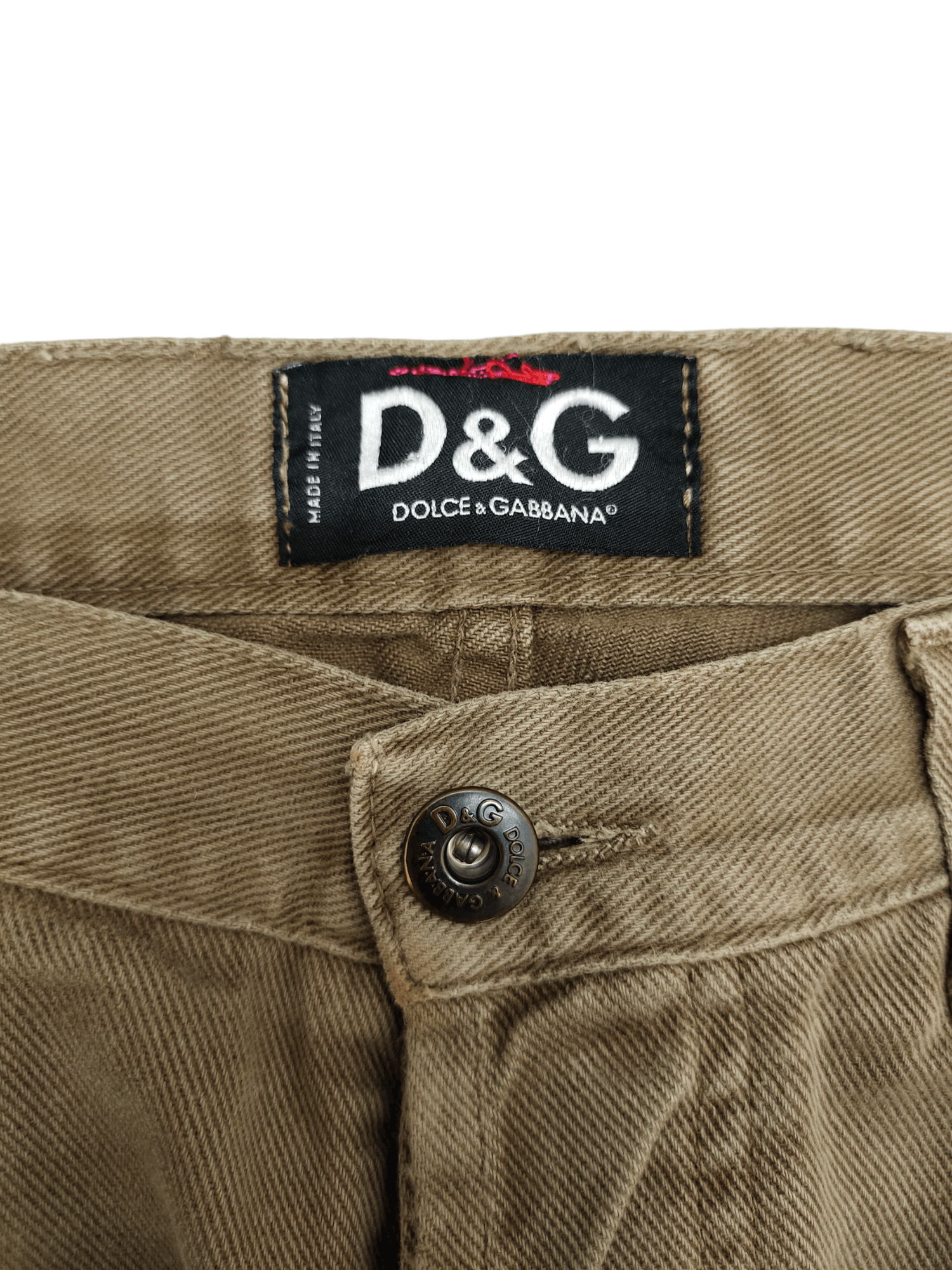 Dolce & Gabbana Dolce & Gabbana Brown Faded Distress Denim Pants Size US 32 / EU 48 - 3 Thumbnail