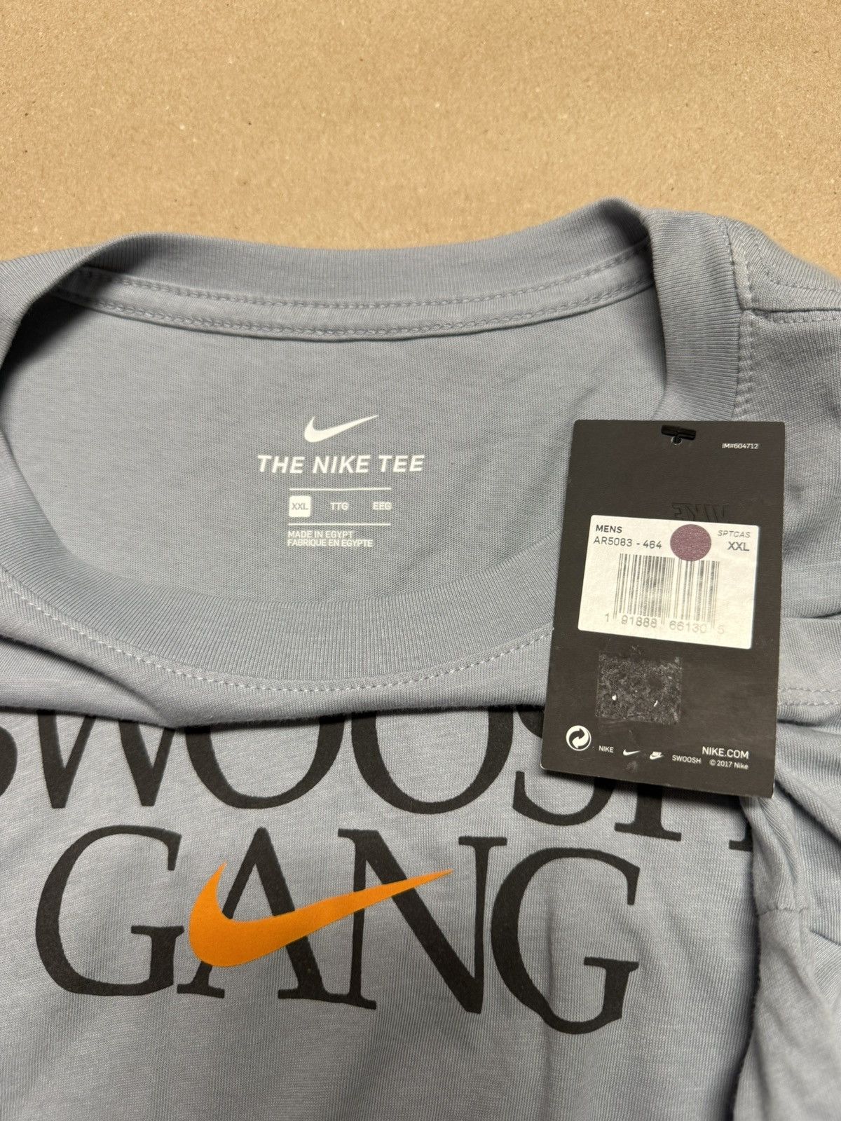 Nike Nike Swoosh Gang T Shirt Fashion size XXL Rare NEW! Size US XXL / EU 58 / 5 - 3 Thumbnail