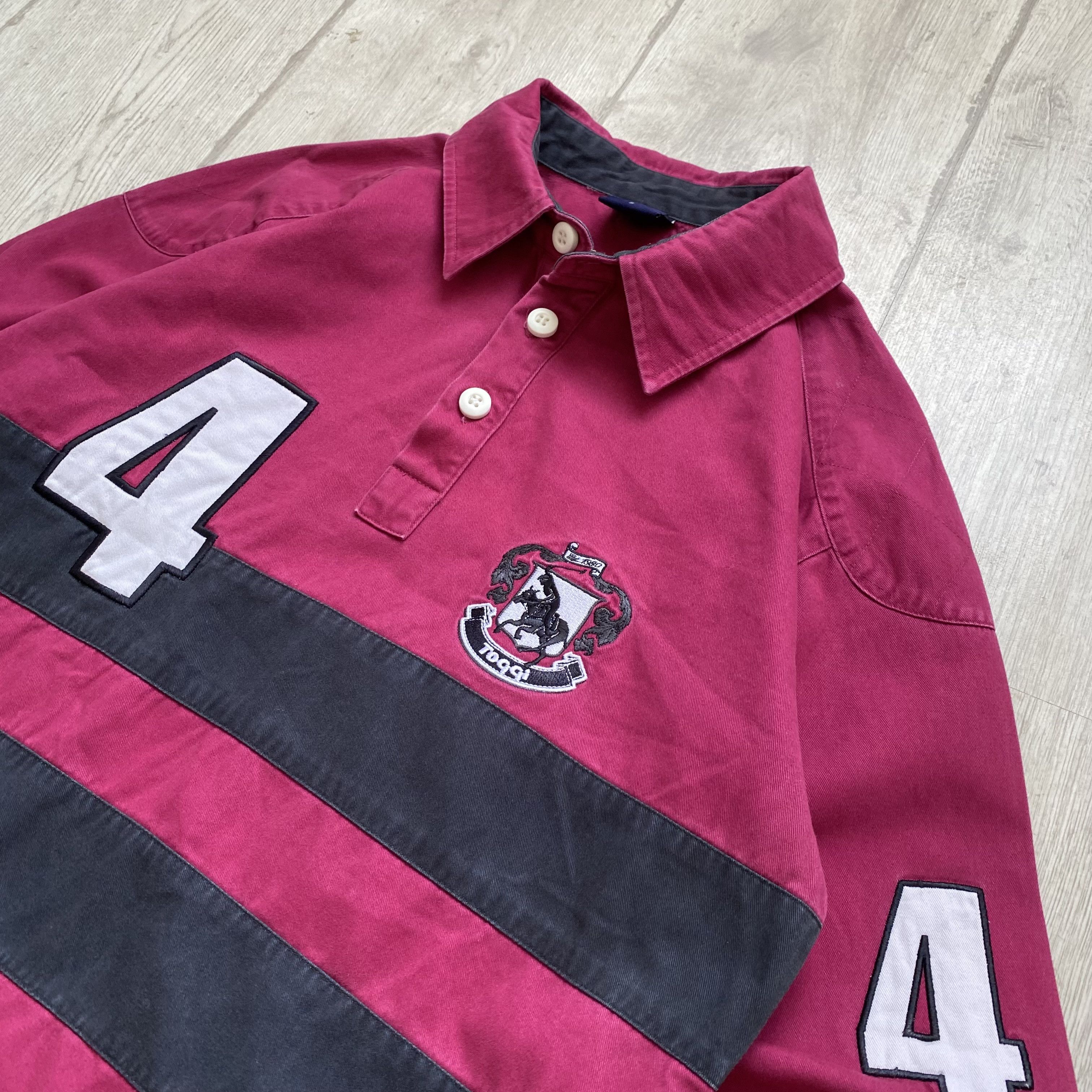 Polo Ralph Lauren Vintage Ralph Lauren style Y2K polo rugby shirt Toggi faded Size US S / EU 44-46 / 1 - 5 Thumbnail