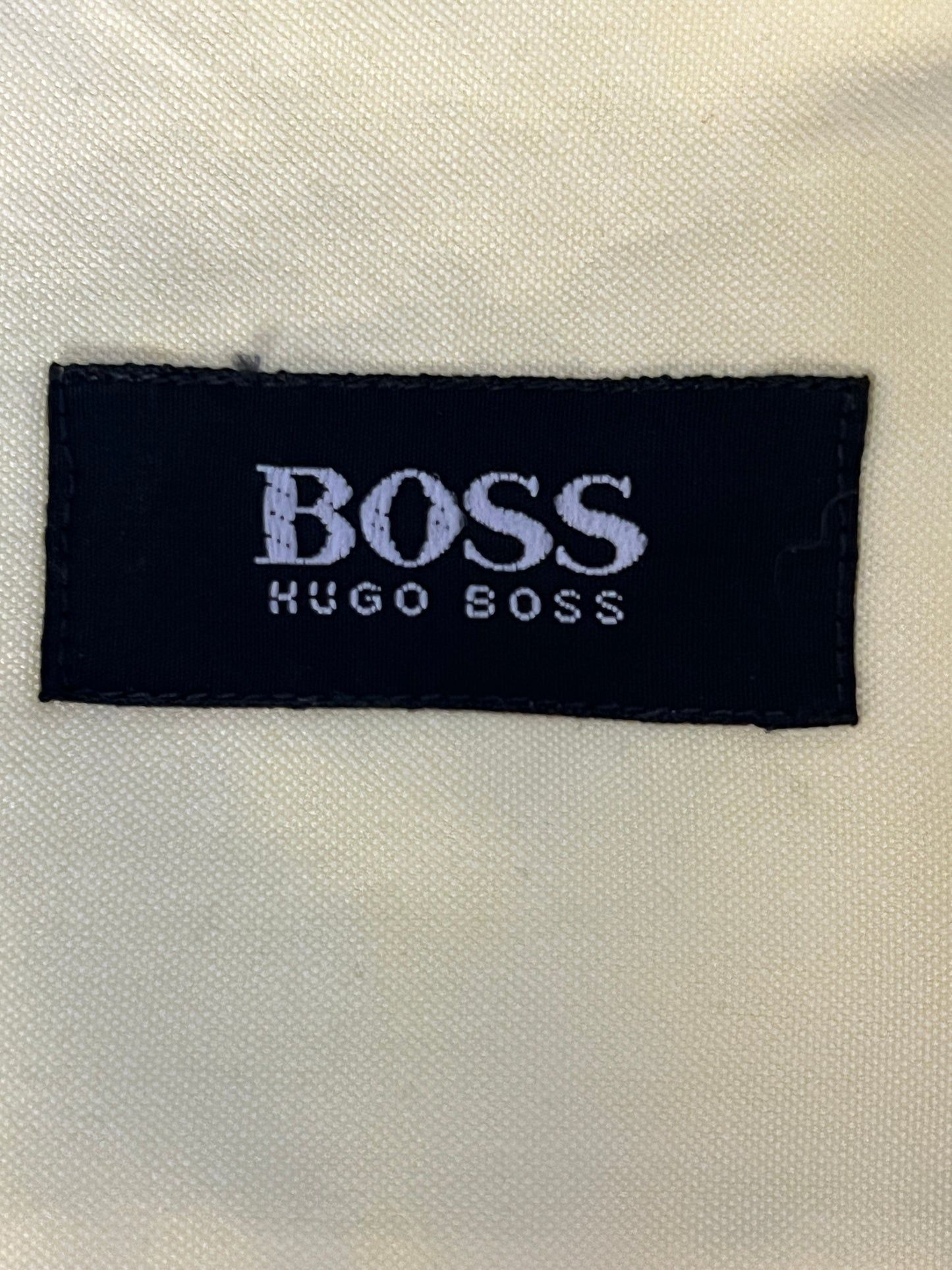 Hugo Boss × Vintage 90s Boss Hugo Boss Vintage Men's Short Sleeve Shirt - M Size US M / EU 48-50 / 2 - 5 Thumbnail