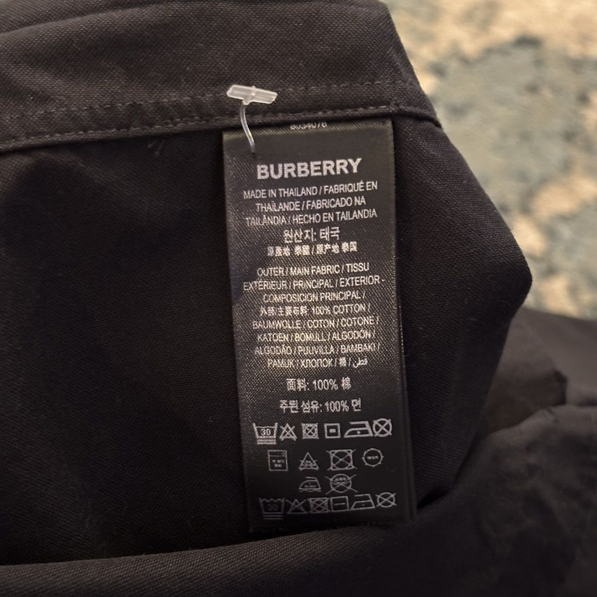 Burberry Burberry Long Sleeve Shirt Size XS Fits Small Worn Lightly Size US S / EU 44-46 / 1 - 7 Thumbnail