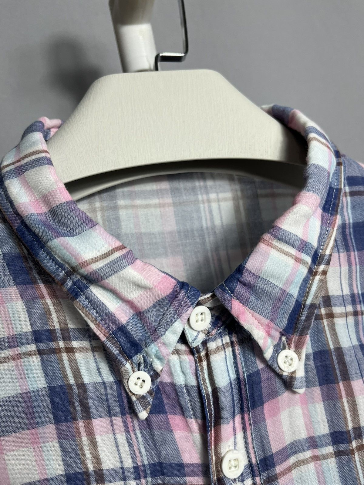 Stone Island Stone Island Denim shirt button down mens check plaid XXXL Size US XXL / EU 58 / 5 - 5 Thumbnail