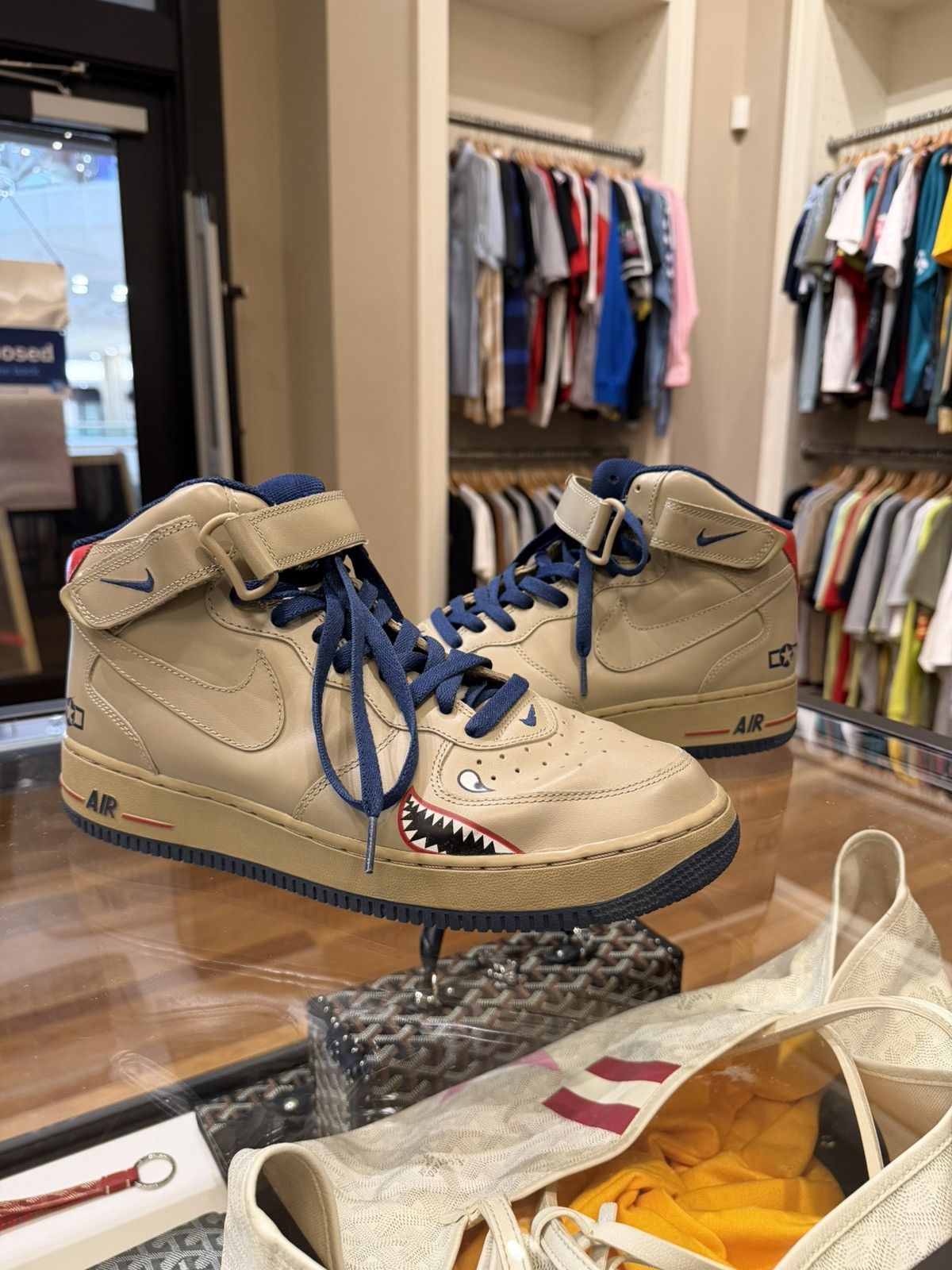 Nike Nike Air Force 1 Mid ‘Tuskegee (2004)’ Size US 11.5 / EU 44-45 - 1 Thumbnail