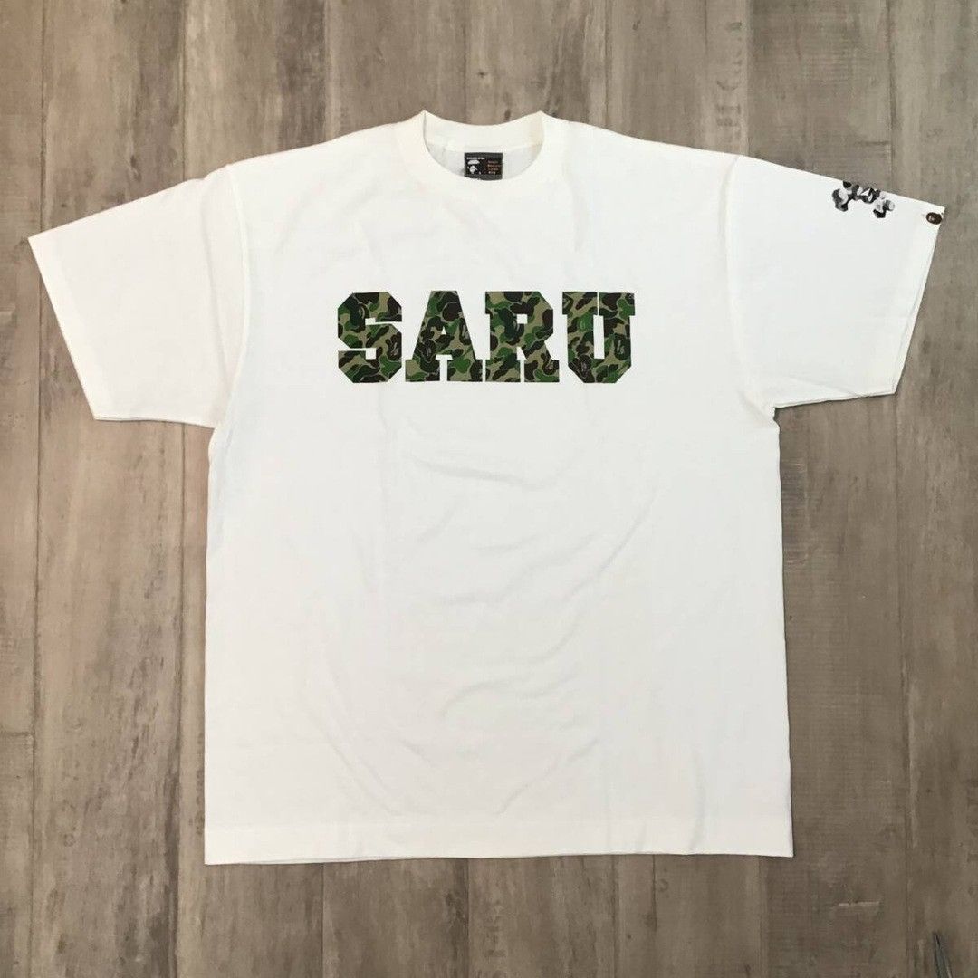 Bape × Nigo 2005 BAPE × Inoue Santa SARU T-shirt ABC camo a bathing ape Size US XL / EU 56 / 4 - 2 Thumbnail