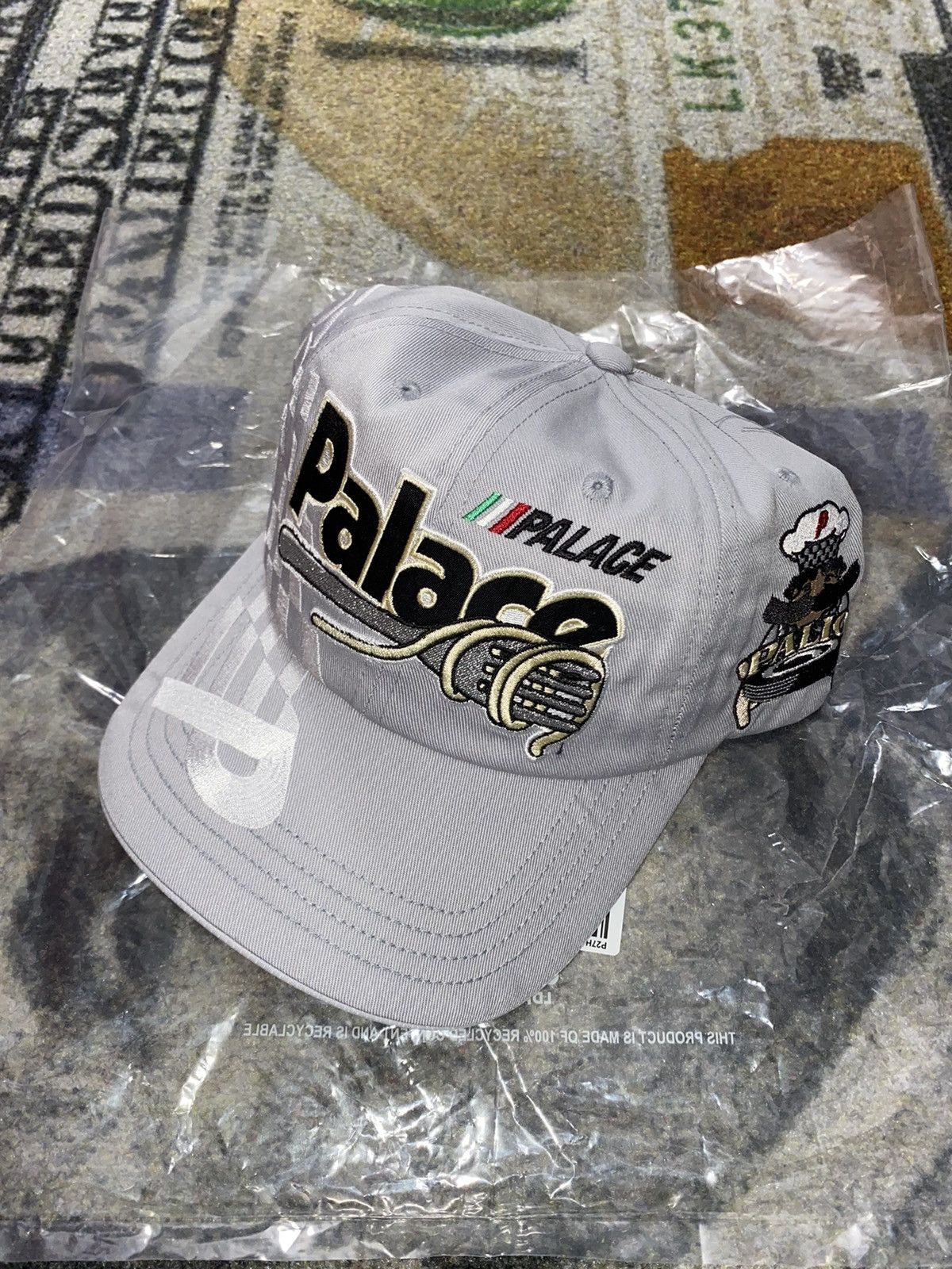 Palace Palace Palello 6-Panel Grey | Grailed