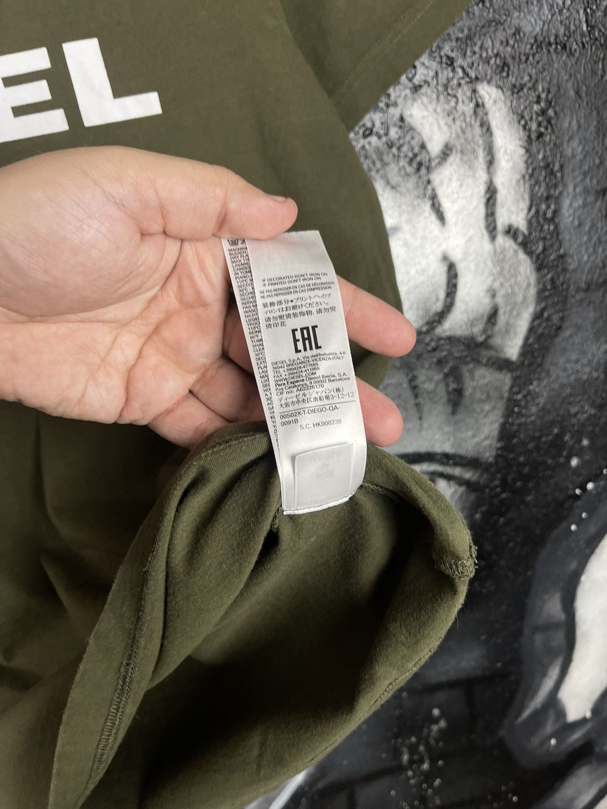 Diesel × Vintage Diesel Box Logo T-Shirt Men’s Size M Size US M / EU 48-50 / 2 - 9 Thumbnail