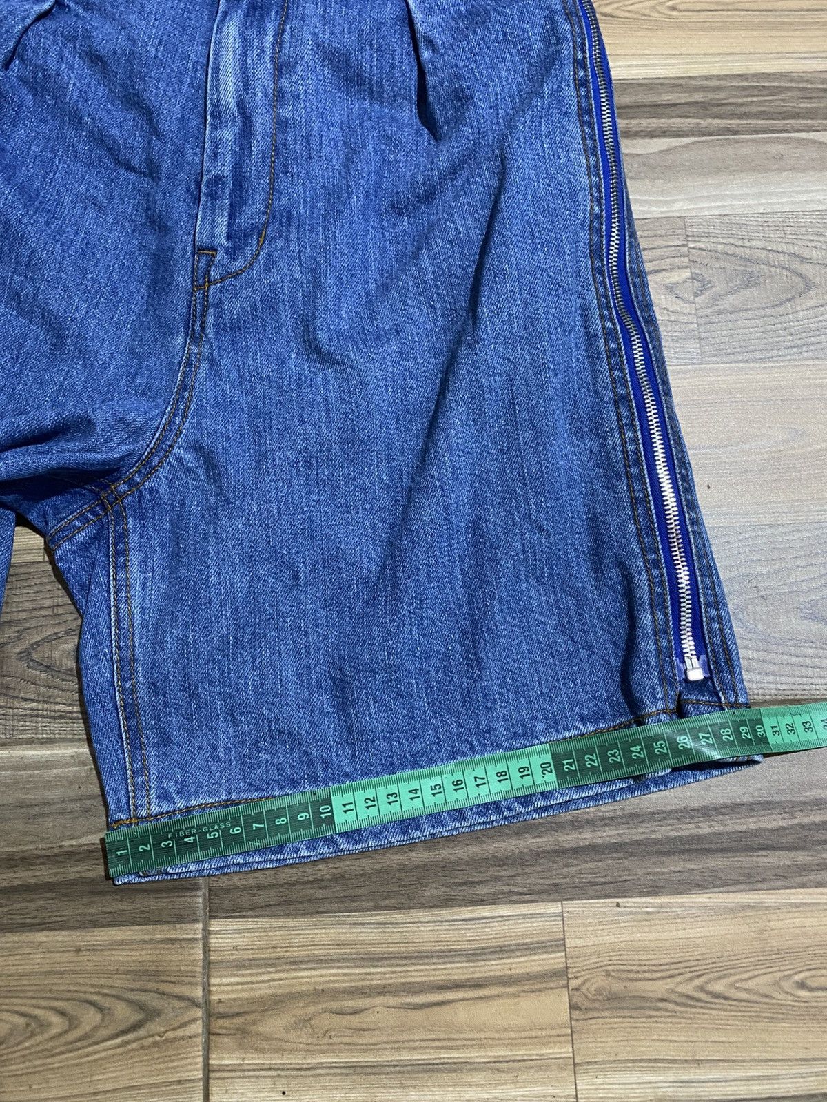 Juun.J JUUN J ZIP SHORT DENIM Size US 30 / EU 46 - 17 Thumbnail