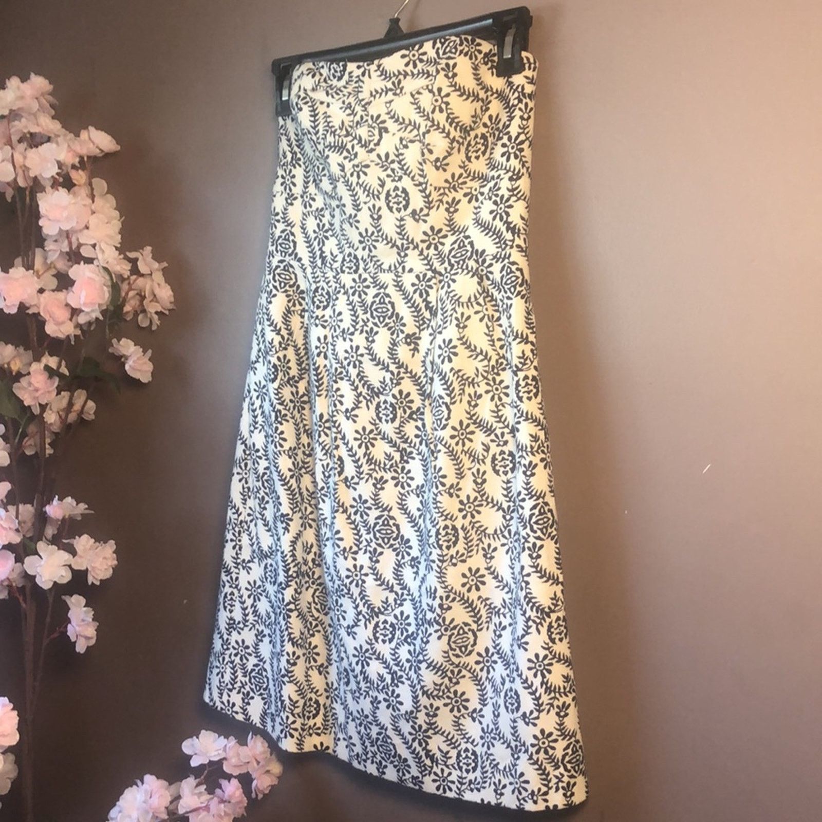 J.Crew Dress Jcrew Linen strapless summer dress Size S / US 4 / IT 40 - 2 Thumbnail