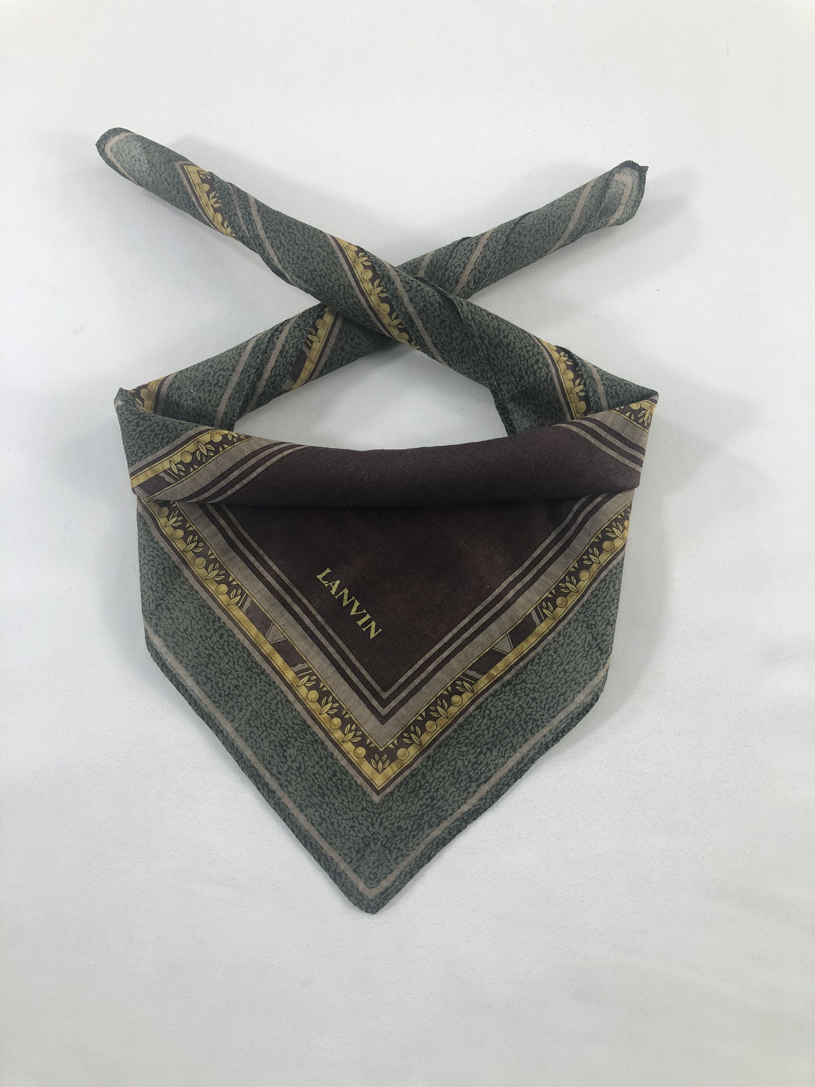 Lanvin × Vintage Lanvin Handkerchief / Bandana / Neckerchief Size ONE SIZE - 3 Thumbnail