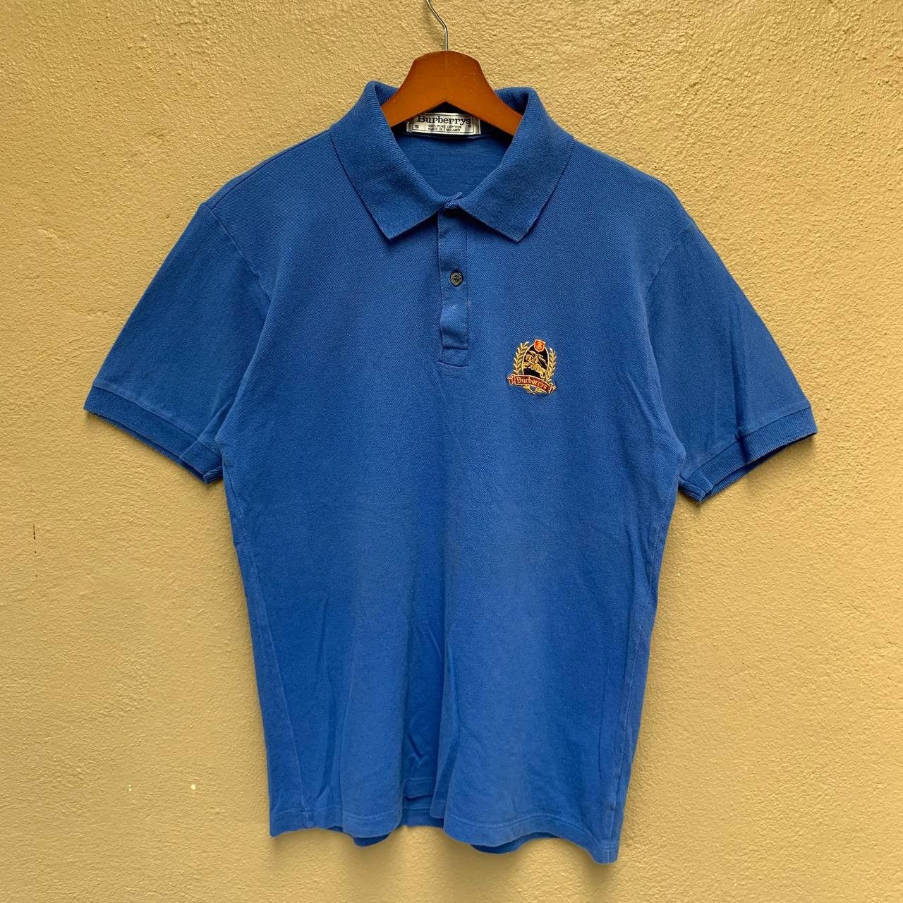 Burberry Vintage BURBERRY Polo T-shirt Size US S / EU 44-46 / 1 - 1 Thumbnail