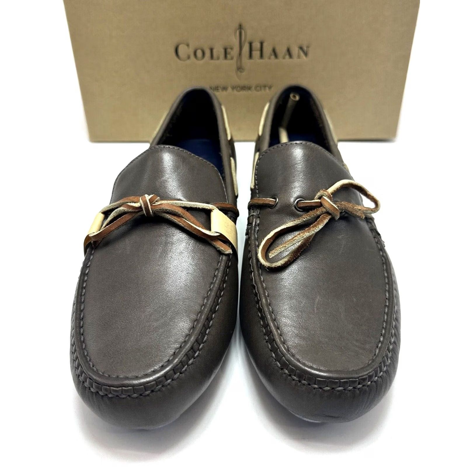 Cole Haan Cole Haan Air Grants Camp Moc Slip On Mens Size 8 M Grey Size US 8 / EU 41 - 3 Thumbnail