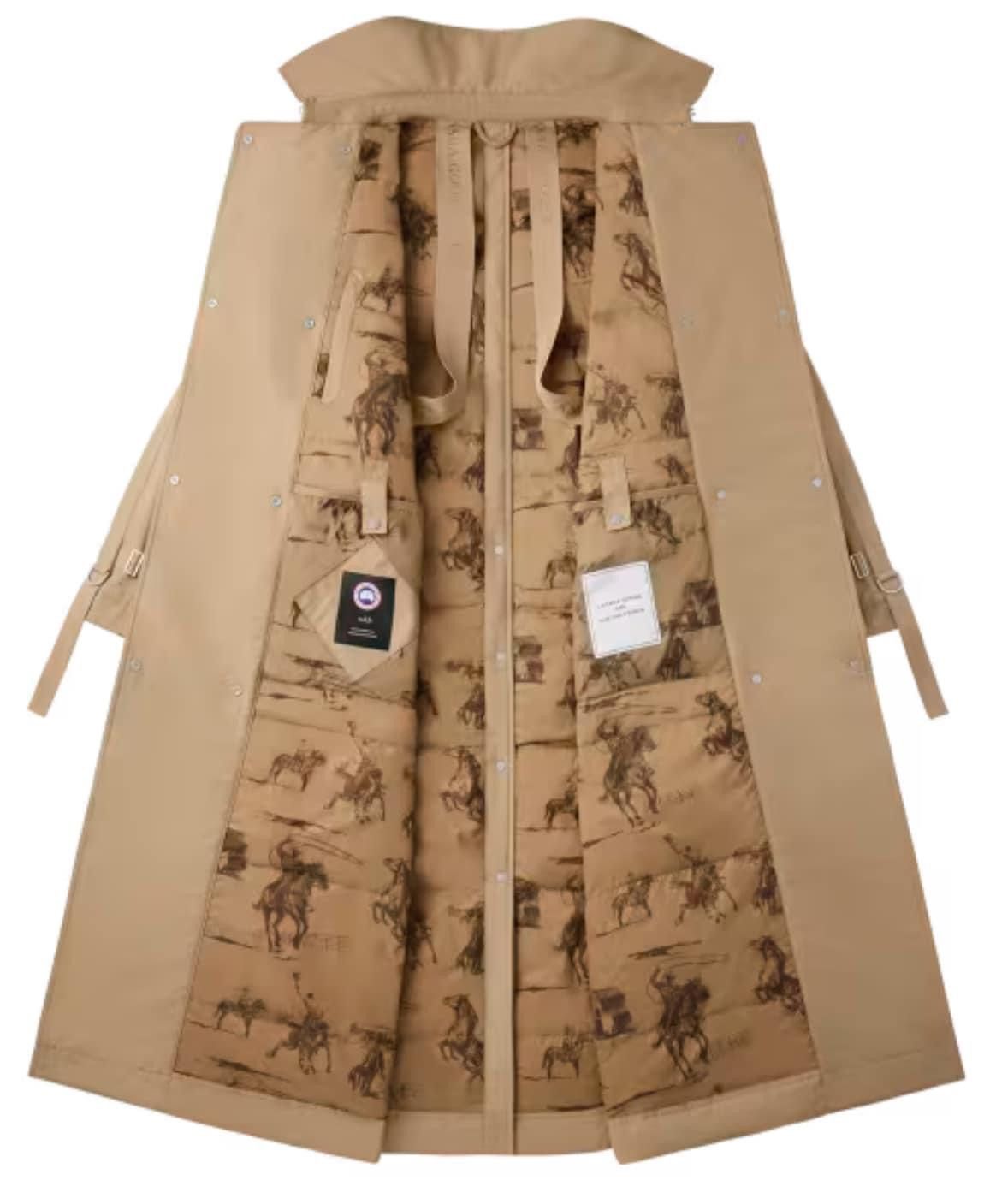 Canada Goose Canada Goose x ROKH x Mat McCormick Tan Strap Trench Coat Size US XL / EU 56 / 4 - 6 Thumbnail