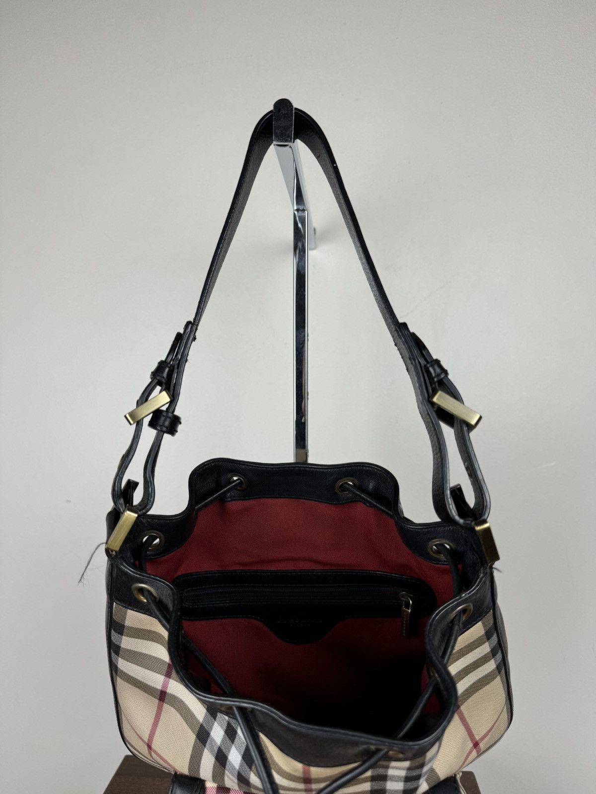 Burberry Leather shoulder bag Burberry original luxury casual item Size ONE SIZE - 4 Thumbnail