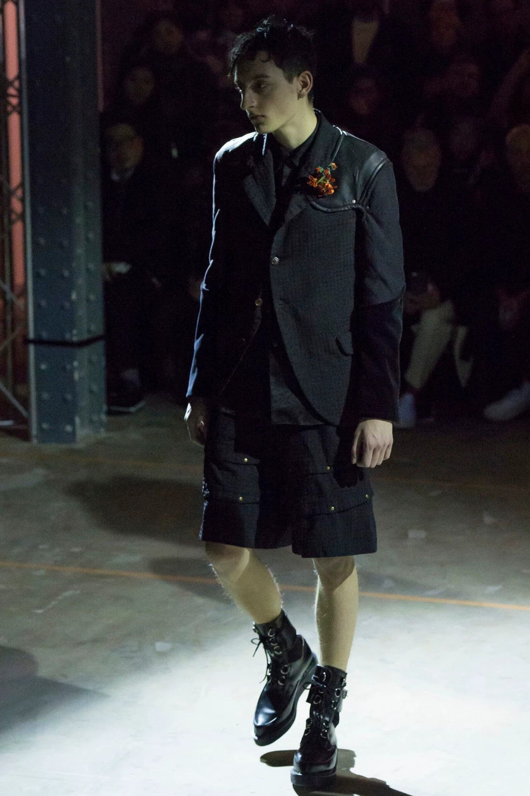 Comme des Garcons CDG Homme 2016AW Armor Jacket Black Size US S / EU 44-46 / 1 - 1 Thumbnail