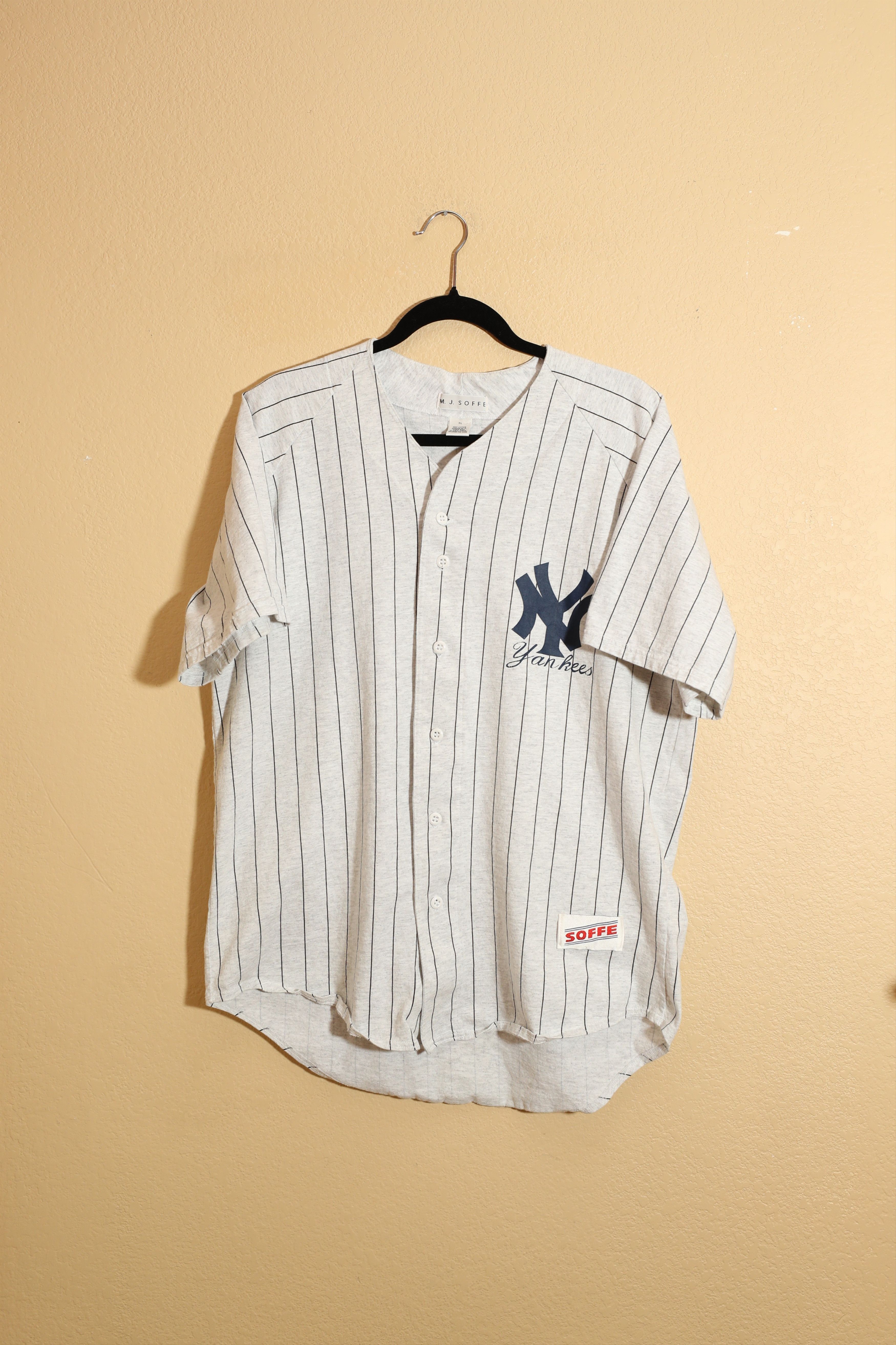 Vintage Soffe Yankees Jersey (XL)