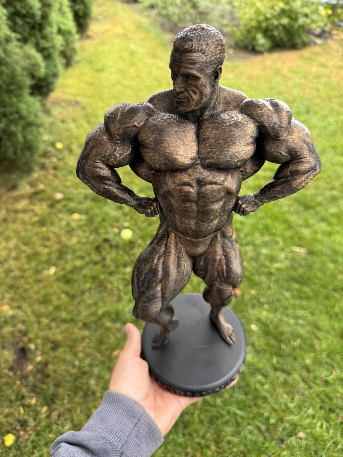 Other Gym statue Dorian Yates Mr Olympia Bodybuilding 34cm Size ONE SIZE - 7 Thumbnail