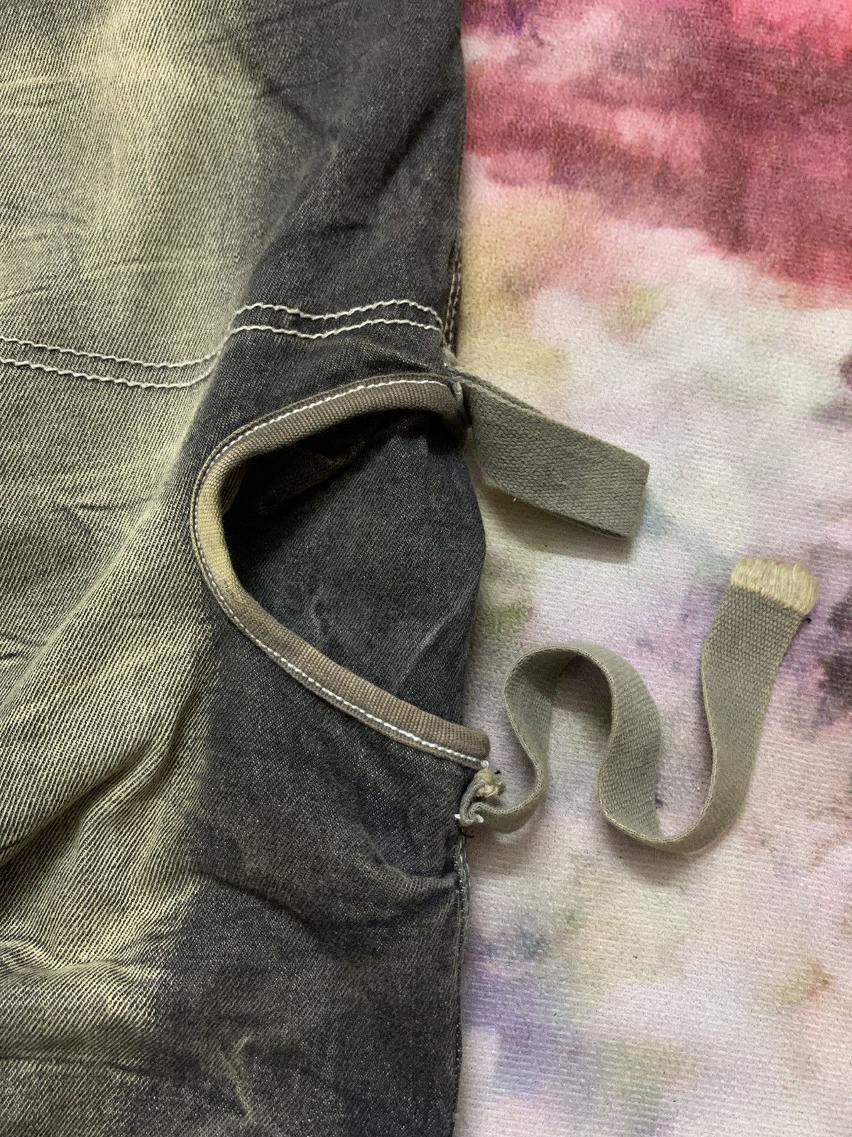 Tornado Mart Japanese Brand Aston Design Mud Washed Denim LGB ISHII Size US 33 - 7 Thumbnail