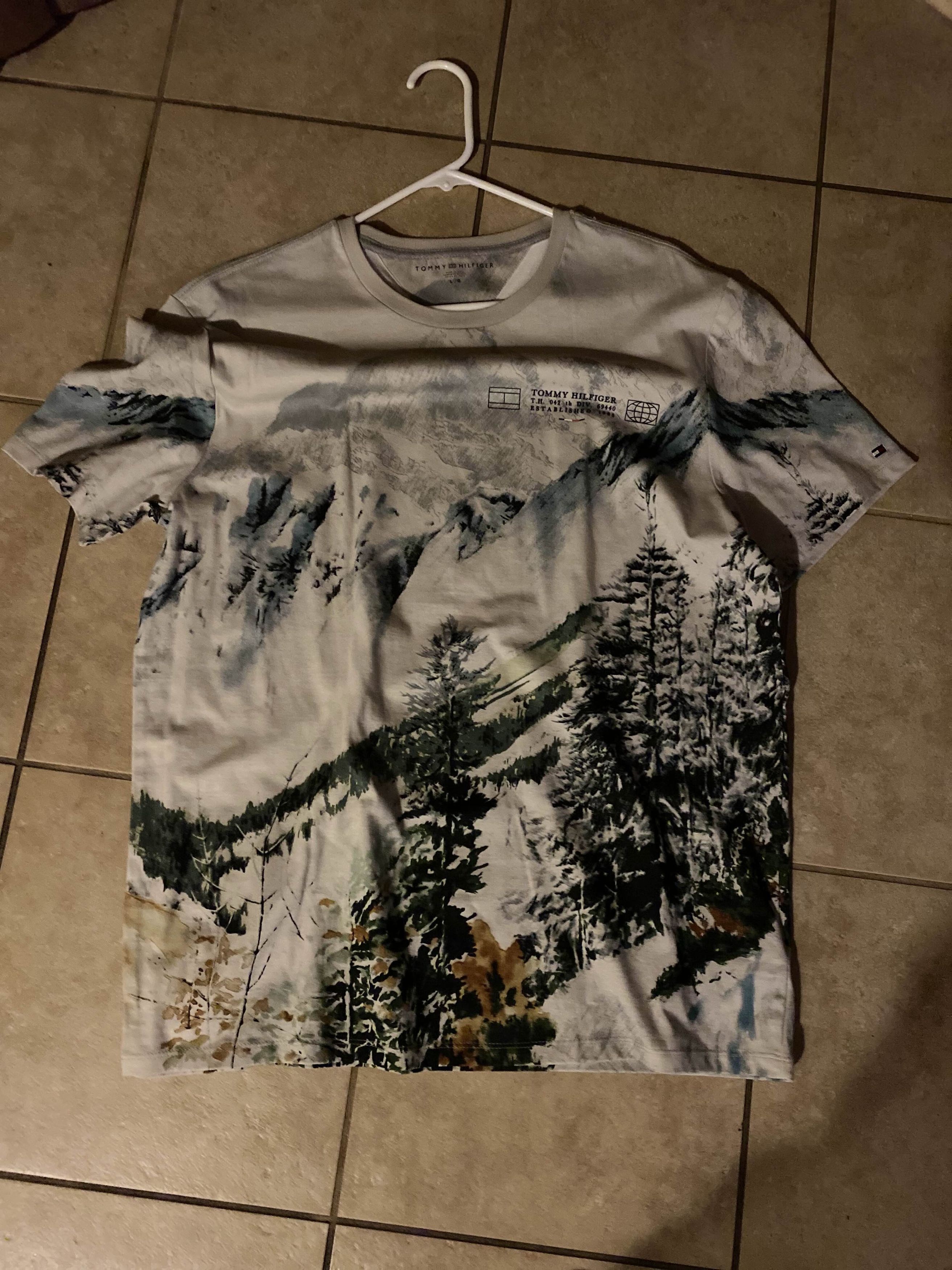 Tommy Hilfiger Tommy Hilfiger Landscape T-Shirt Size US L / EU 52-54 / 3 - 1 Thumbnail