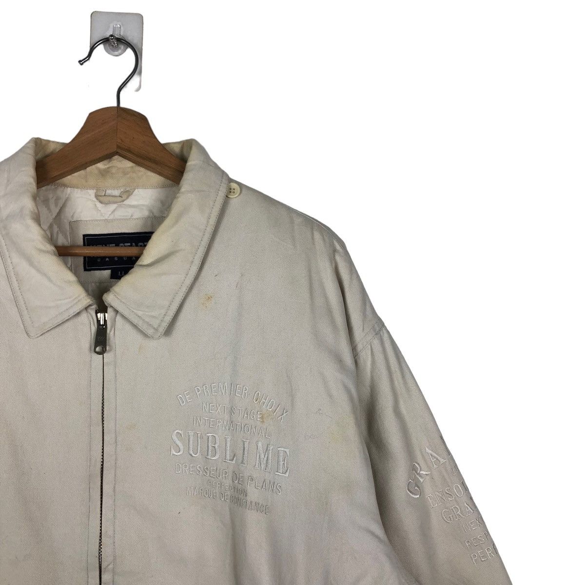 Hysteric Glamour 🔥Rare 90’e Vintage Bomber Jacket Next Stage Big Logo Size US L / EU 52-54 / 3 - 6 Thumbnail