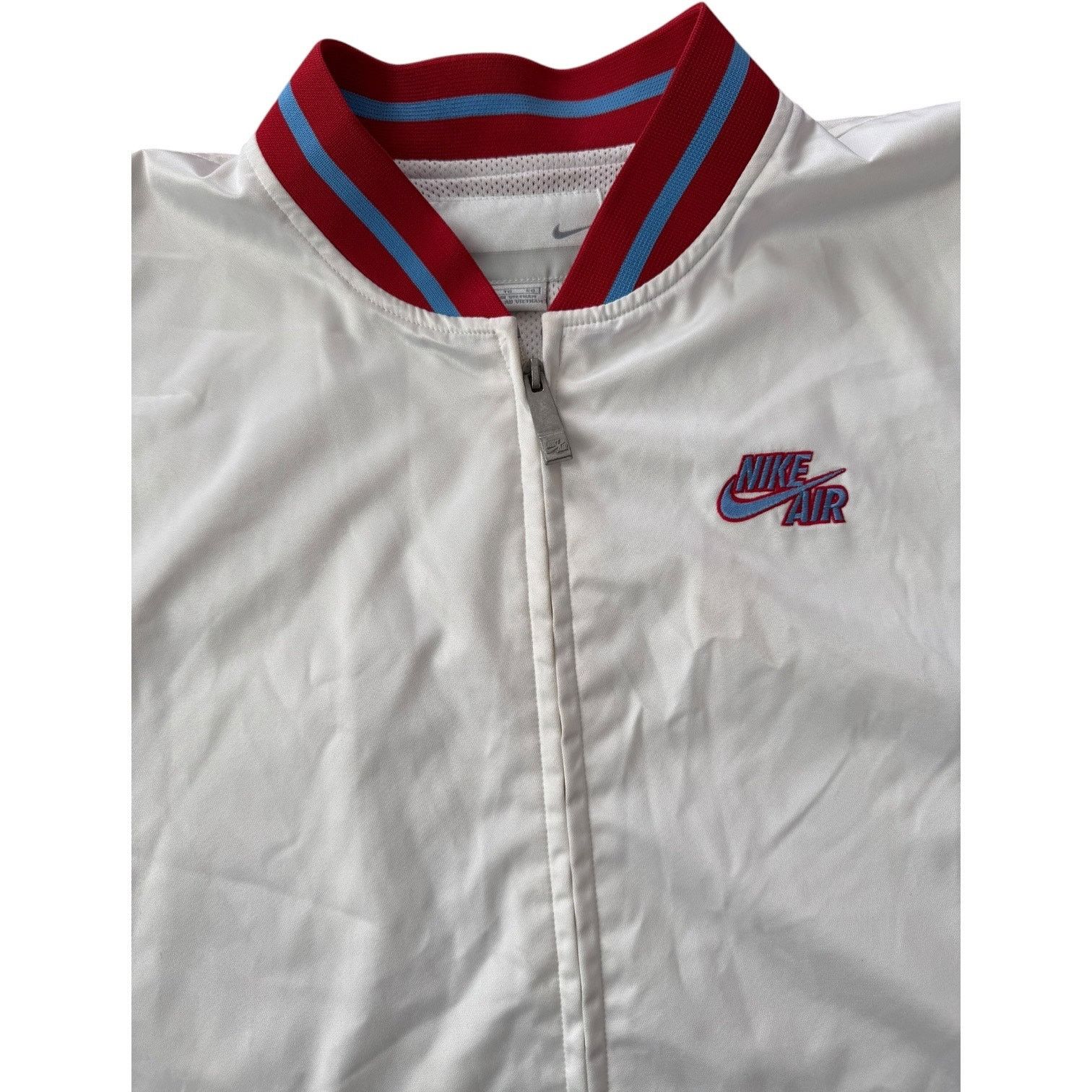 Nike VTG Nike Air Revolution short sleeve zip long jacket white Size US XL / EU 56 / 4 - 11 Thumbnail