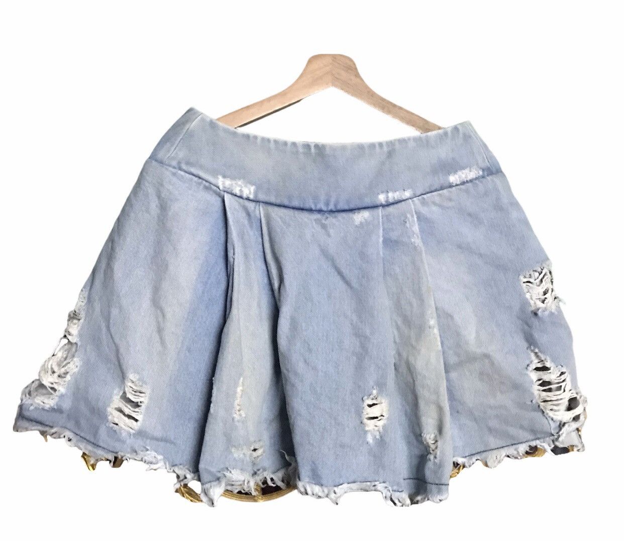 If Six Was Nine × Just Cavalli Denim Skirt just Cavalli Size 29" - 1 Thumbnail
