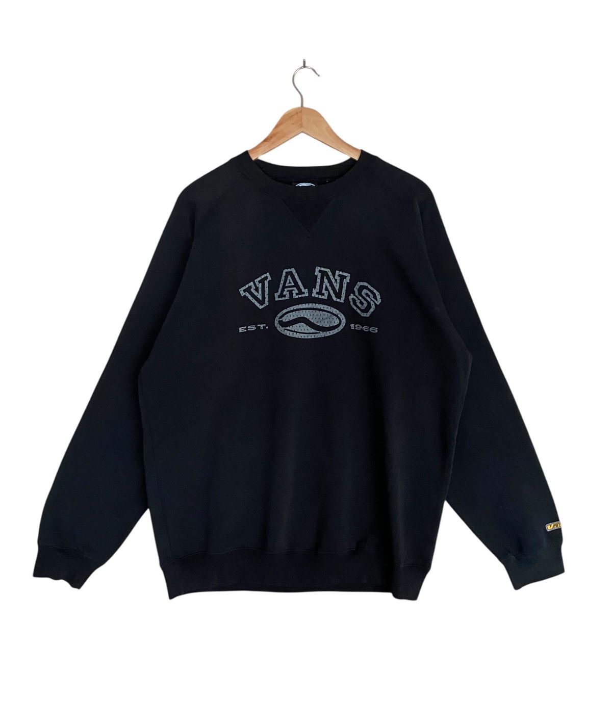 Vans Vintage Brand Vans Big Logo Sweatshirt 1990s Size US M / EU 48-50 / 2 - 1 Thumbnail