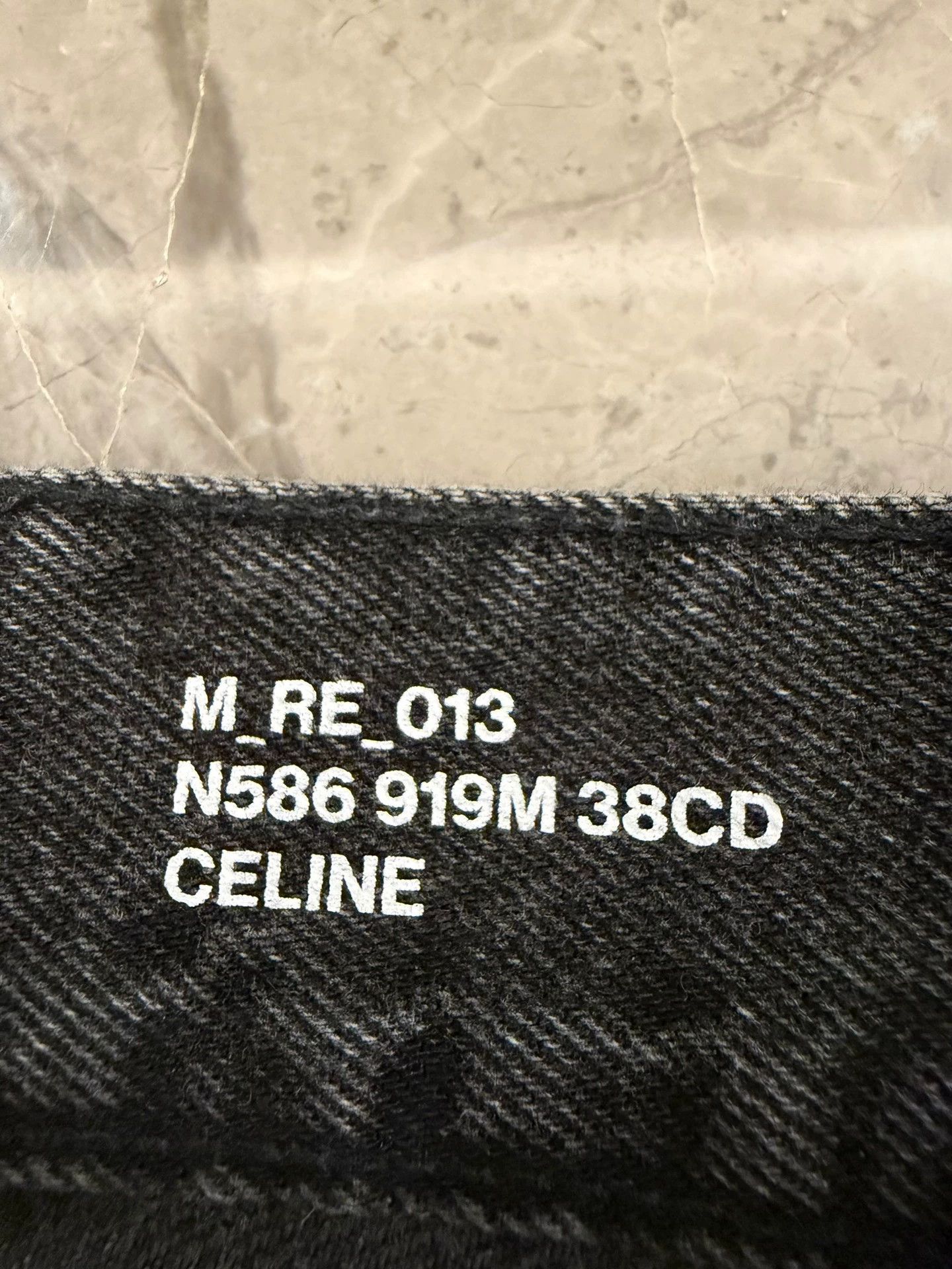Celine Celine 21FW Knights Castle Smoky Gray Distressed Jeans 30 Size 30" / US 8 / IT 44 - 5 Thumbnail
