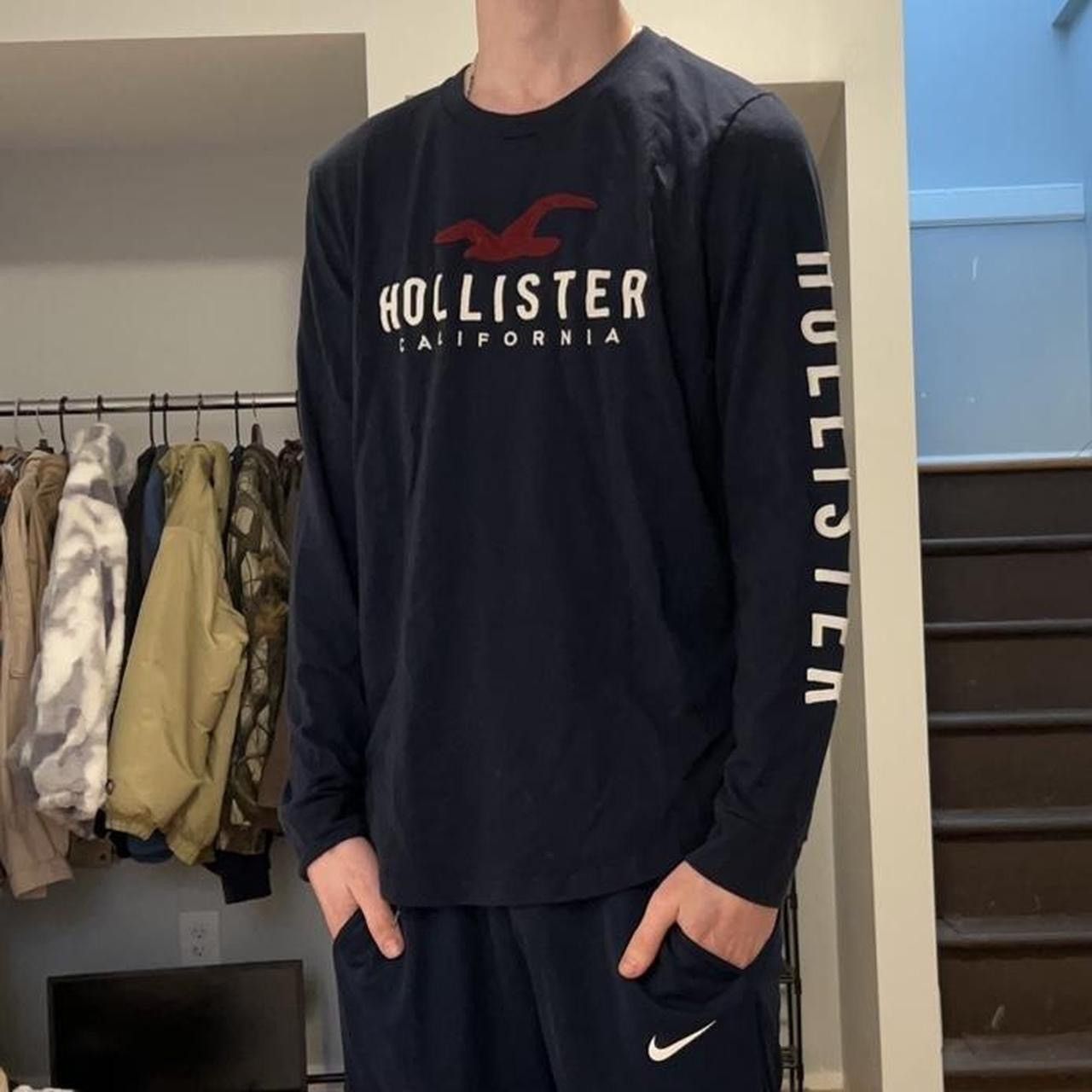 Hollister Hollister Spellout Long Sleeve Size US L / EU 52-54 / 3 - 1 Thumbnail