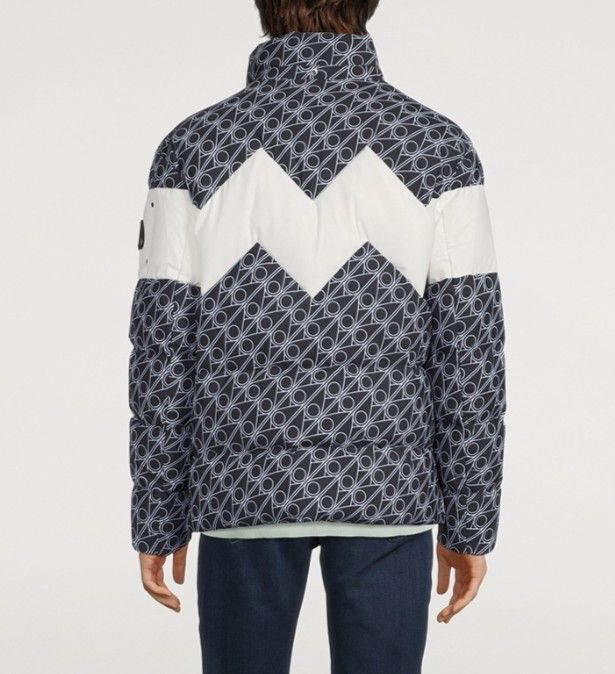 Moose Knuckles Strivers Row Down Jacket with Monogram Print Size US L / EU 52-54 / 3 - 2 Thumbnail