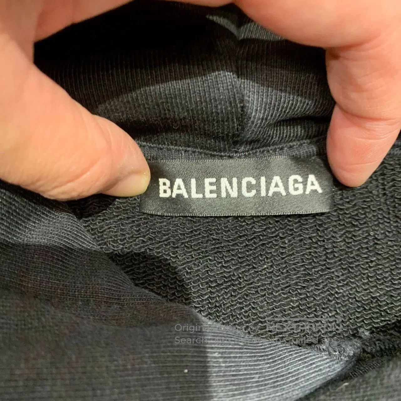 Balenciaga Balenciaga Black Coke Hoodie Sweatshirt. Size US XL / EU 56 / 4 - 6 Thumbnail