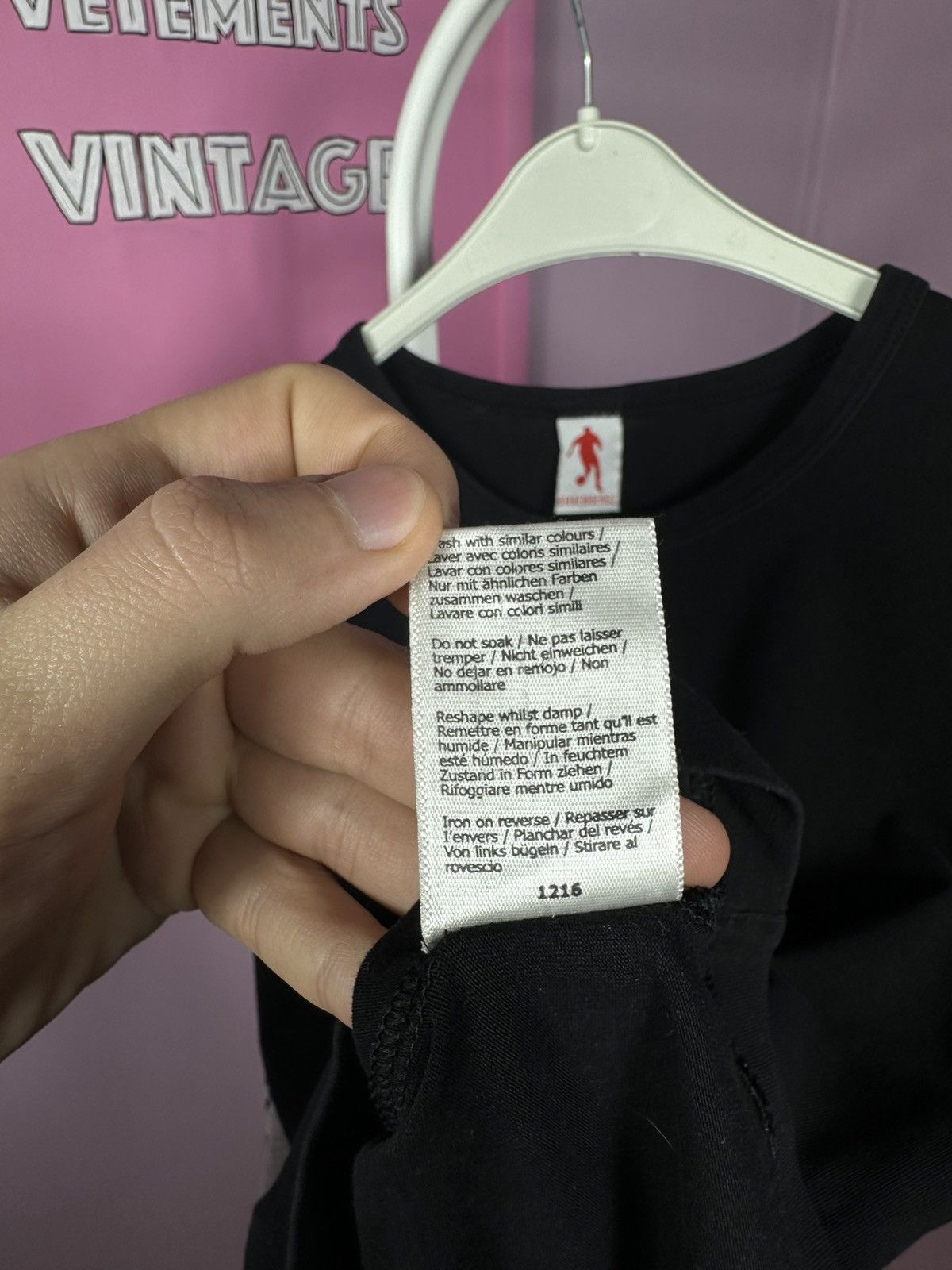 Dirk Bikkembergs Bikkembergs Logo Pattern Cotton T Shirt Crop Mesh Stretch Size US M / EU 48-50 / 2 - 13 Thumbnail