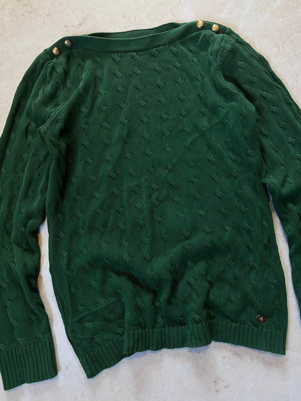 Polo Ralph Lauren × Vintage Vintage Polo Ralph Lauren Knit Sweater Size L / US 10 / IT 46 - 3 Thumbnail