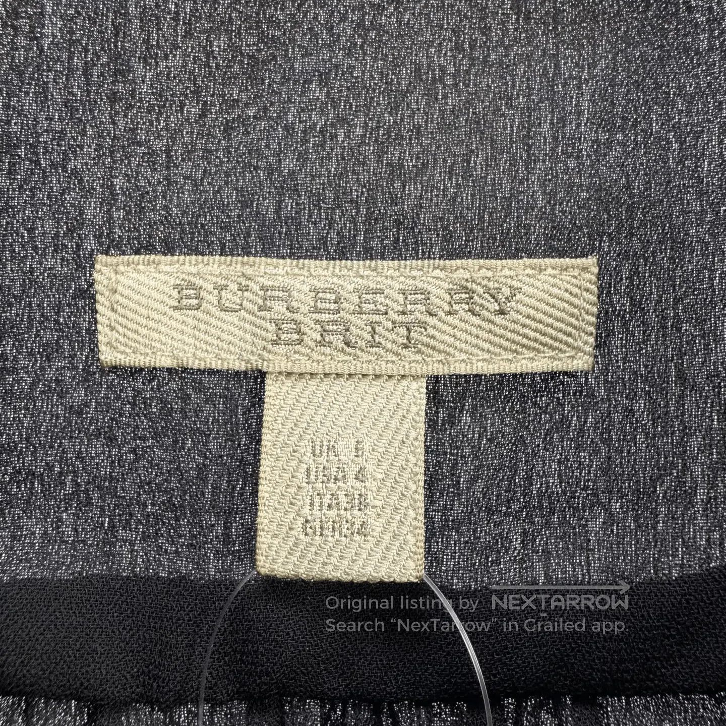 Burberry Burberry Silk Dress. Size M / US 6-8 / IT 42-44 - 5 Thumbnail