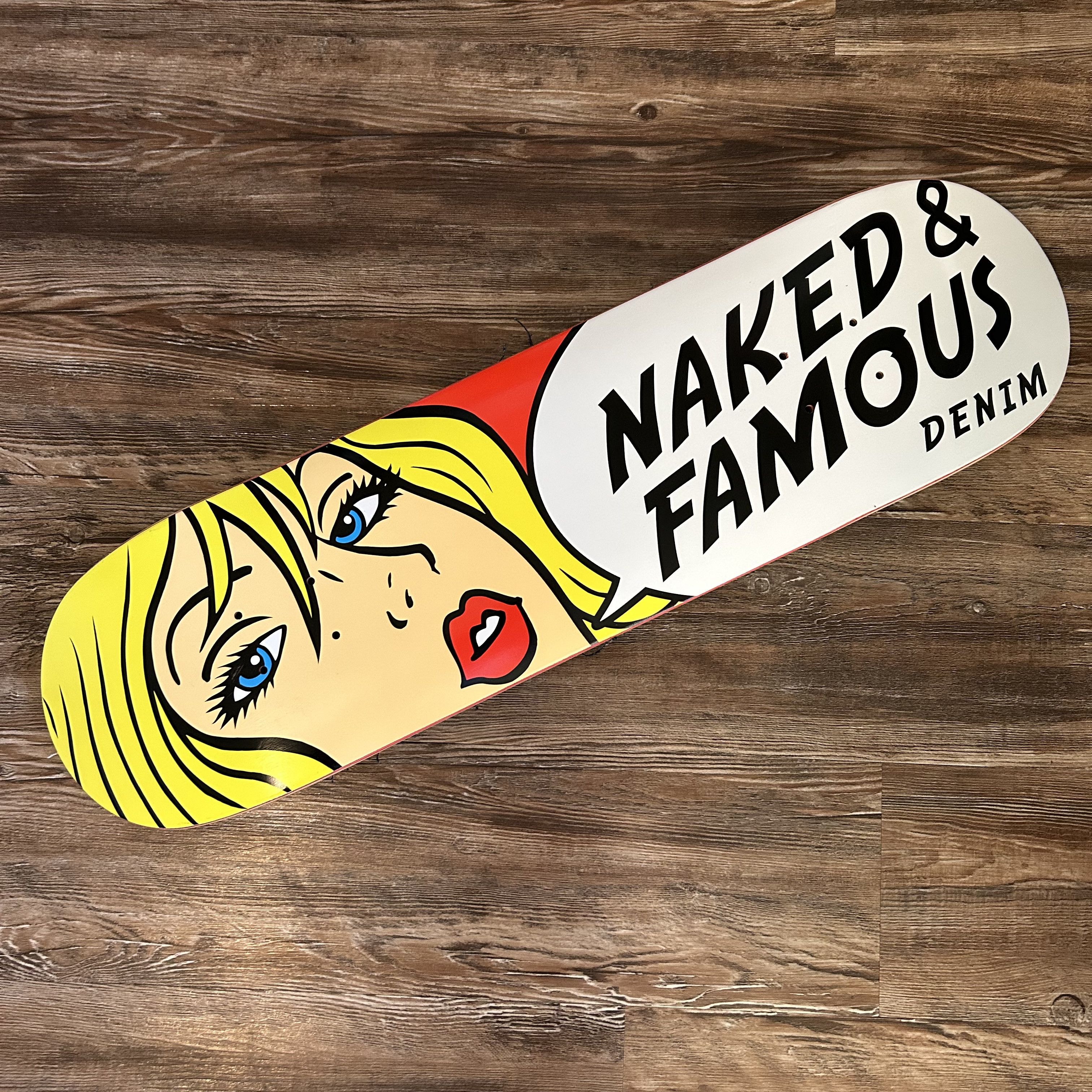 Naked & Famous Naked & Famous Pinup Girl skateboard deck | Grailed