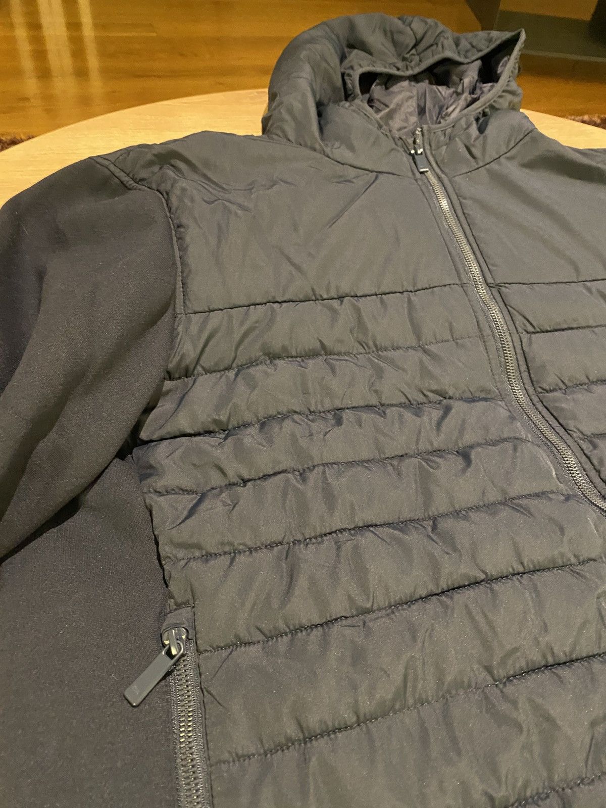 Zara ZARA Black Hybrid Puffer Hoodie Jacket Size US XXL / EU 58 / 5 - 3 Thumbnail