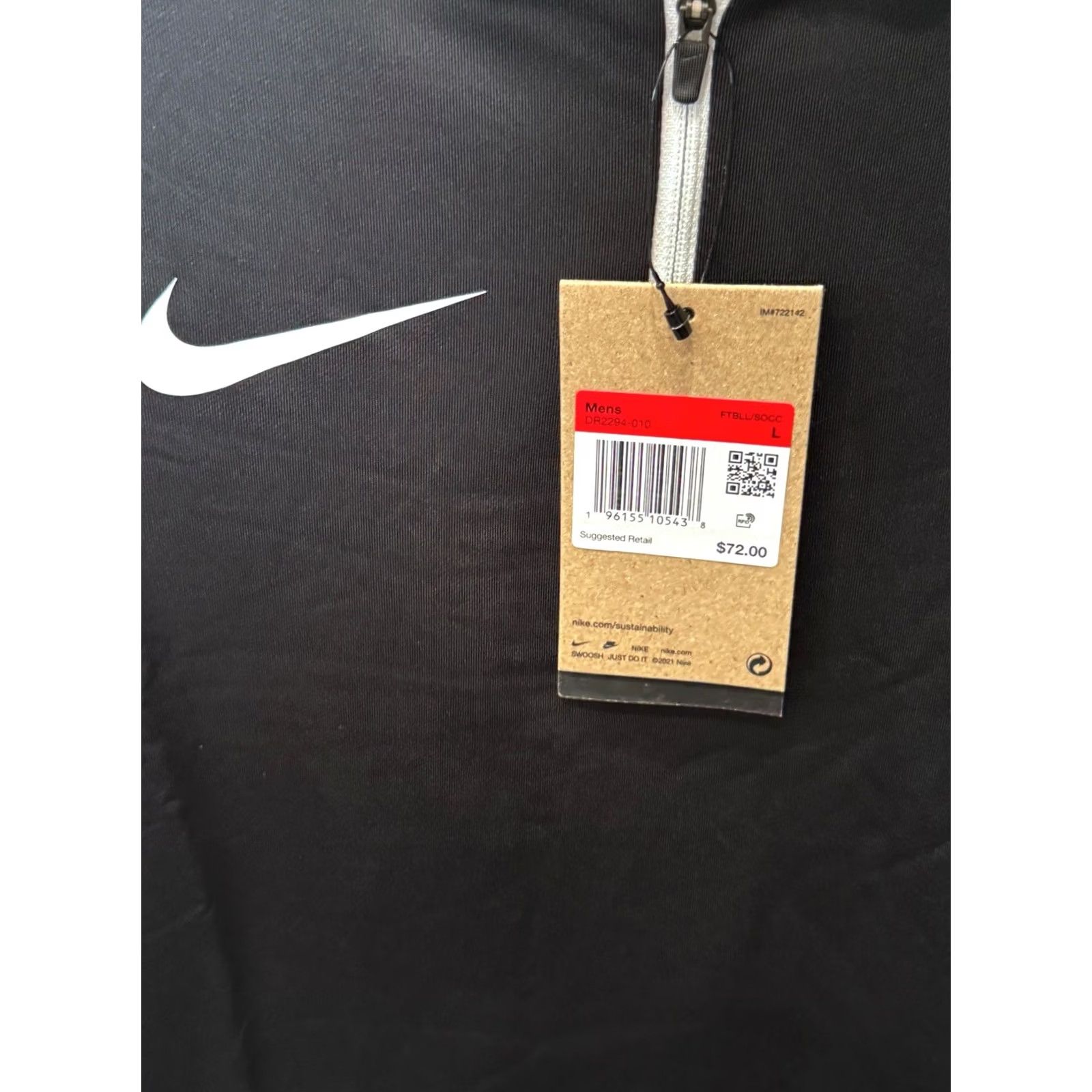 Nike Nike Quarter Zip SWEATER Shirt L Slim Men NWT Multicolor Dri-FIT Casual Activewear 90s? Size US L / EU 52-54 / 3 - 4 Thumbnail