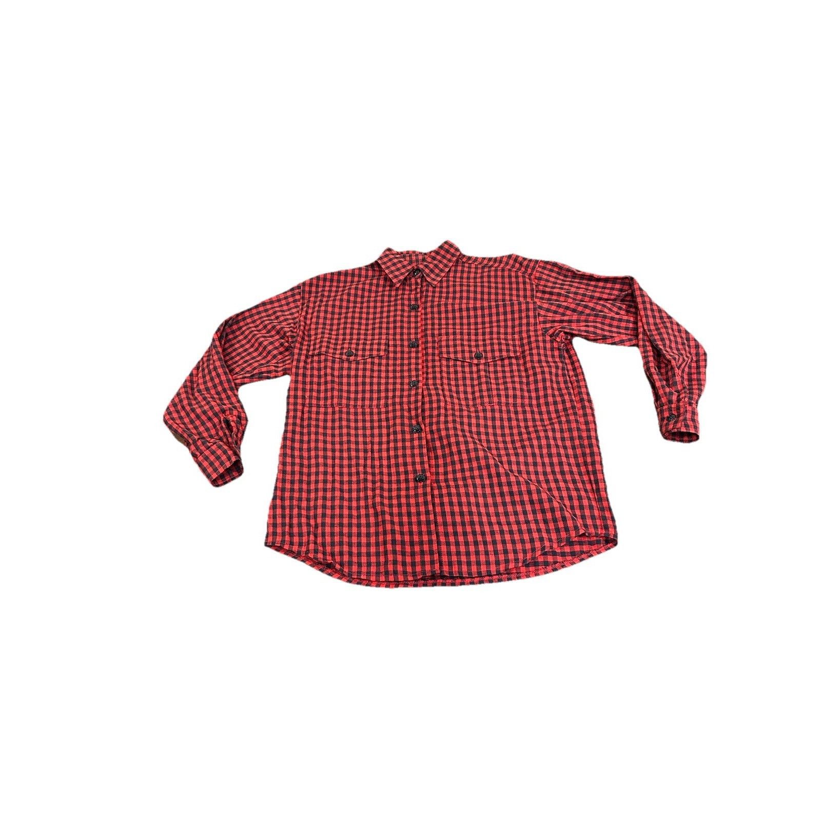 Vintage Vintage Wic Plaid Shirt Button Up Lumberjack Red Black Size US L / EU 52-54 / 3 - 1 Thumbnail